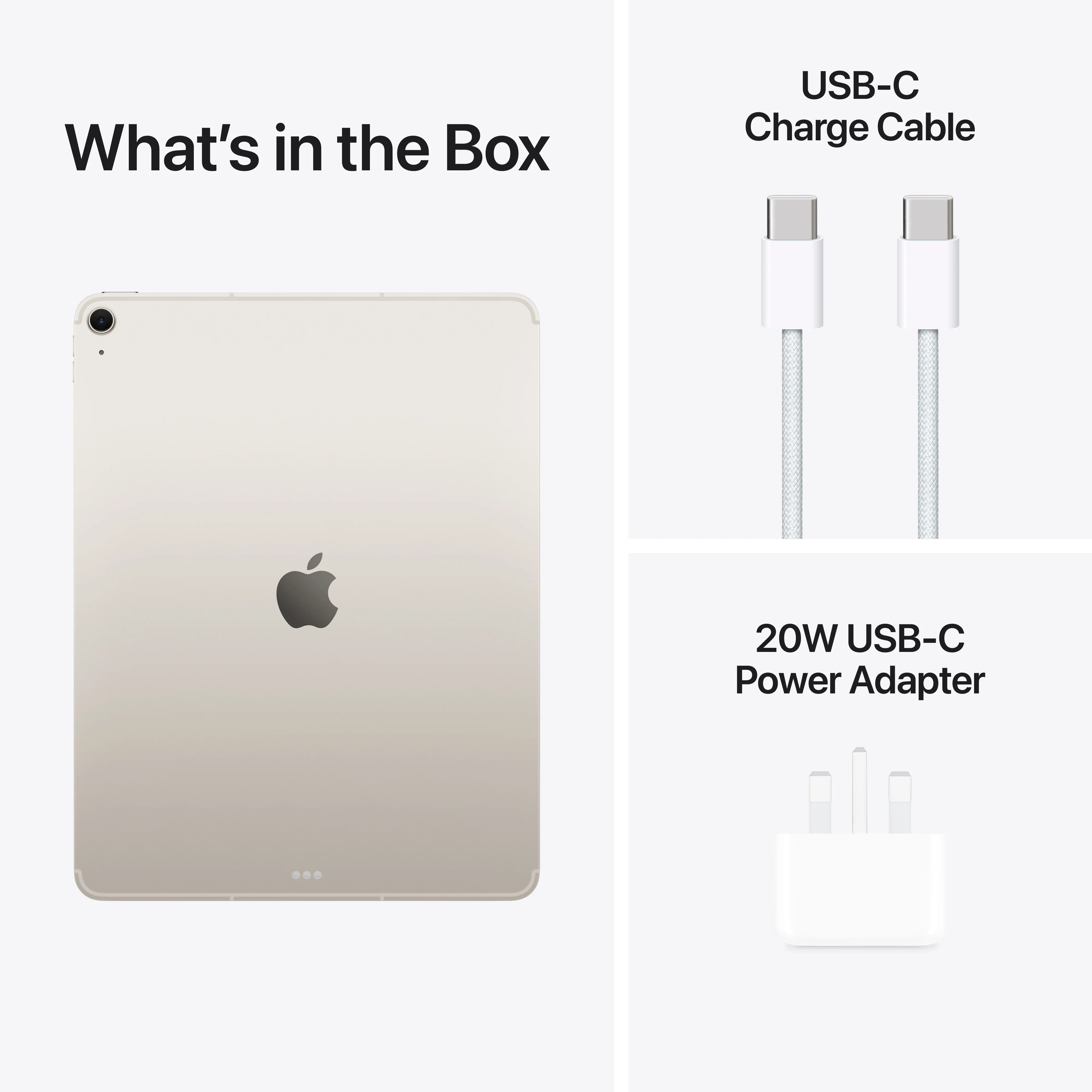 13-inch iPad Air Wi-Fi + Cellular 512GB - Starlight (M3) - Image 10