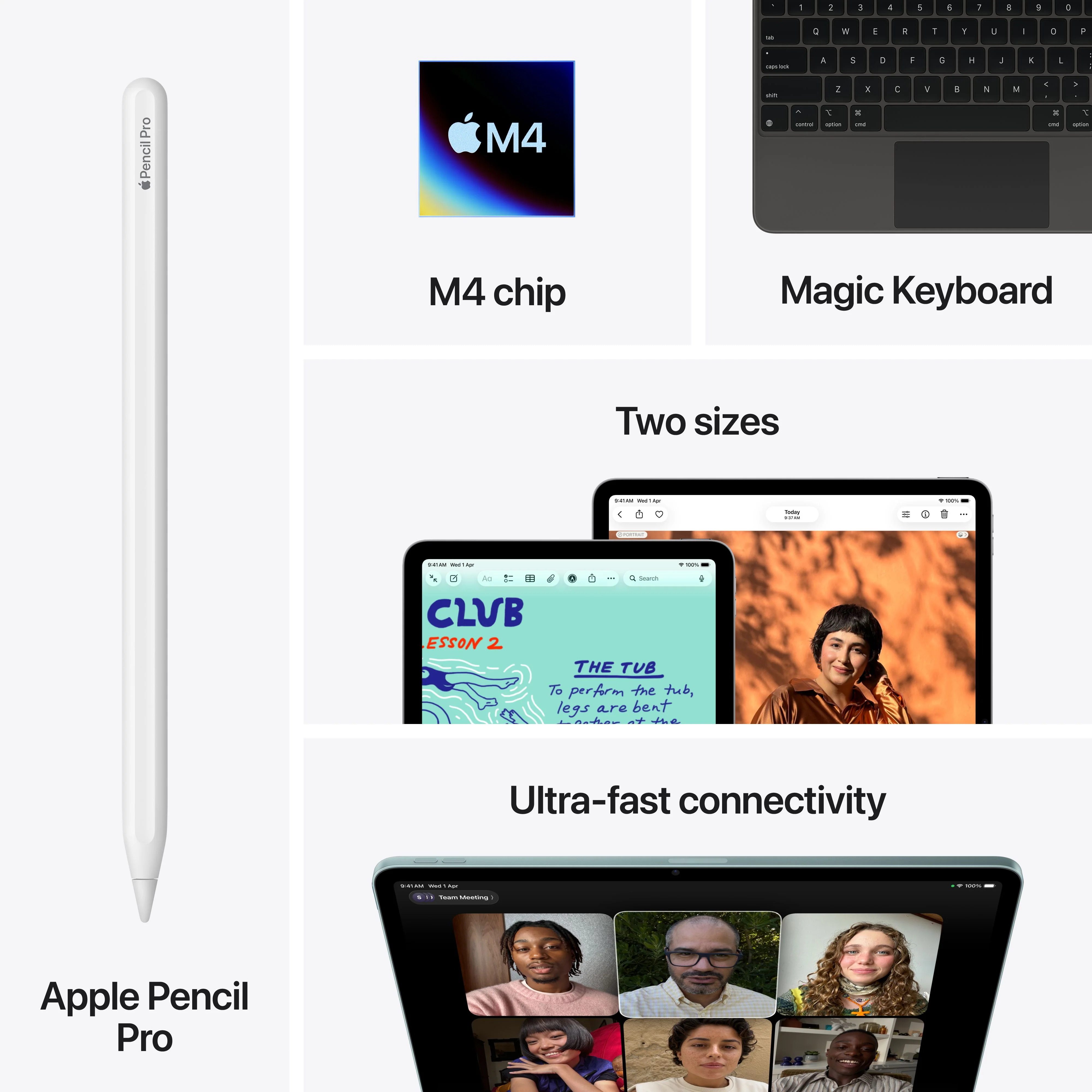 11-inch iPad Air Wi-Fi 1TB - Blue (M4) - Image 9