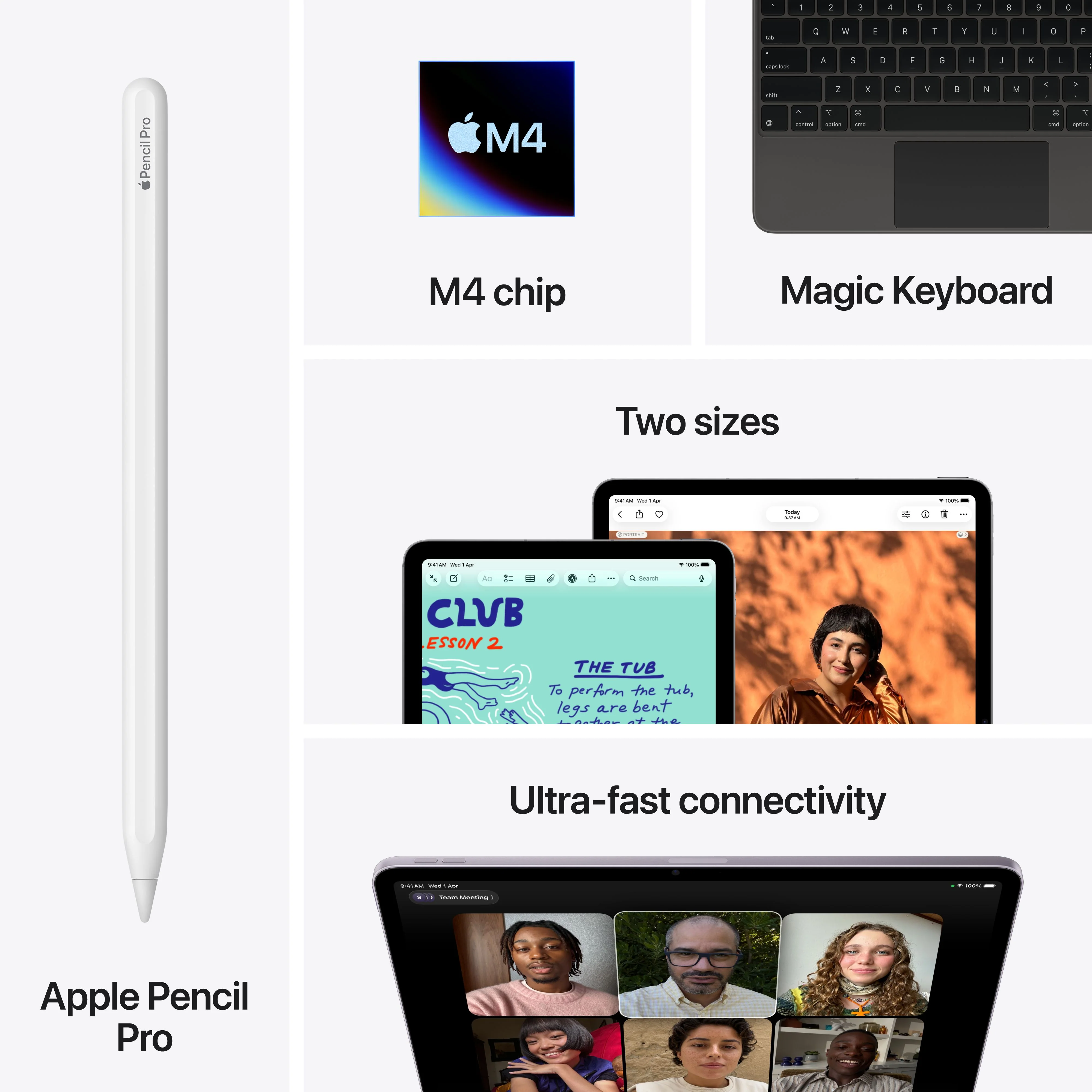 11-inch iPad Air Wi-Fi + Cellular 512GB - Purple (M4) - Image 9