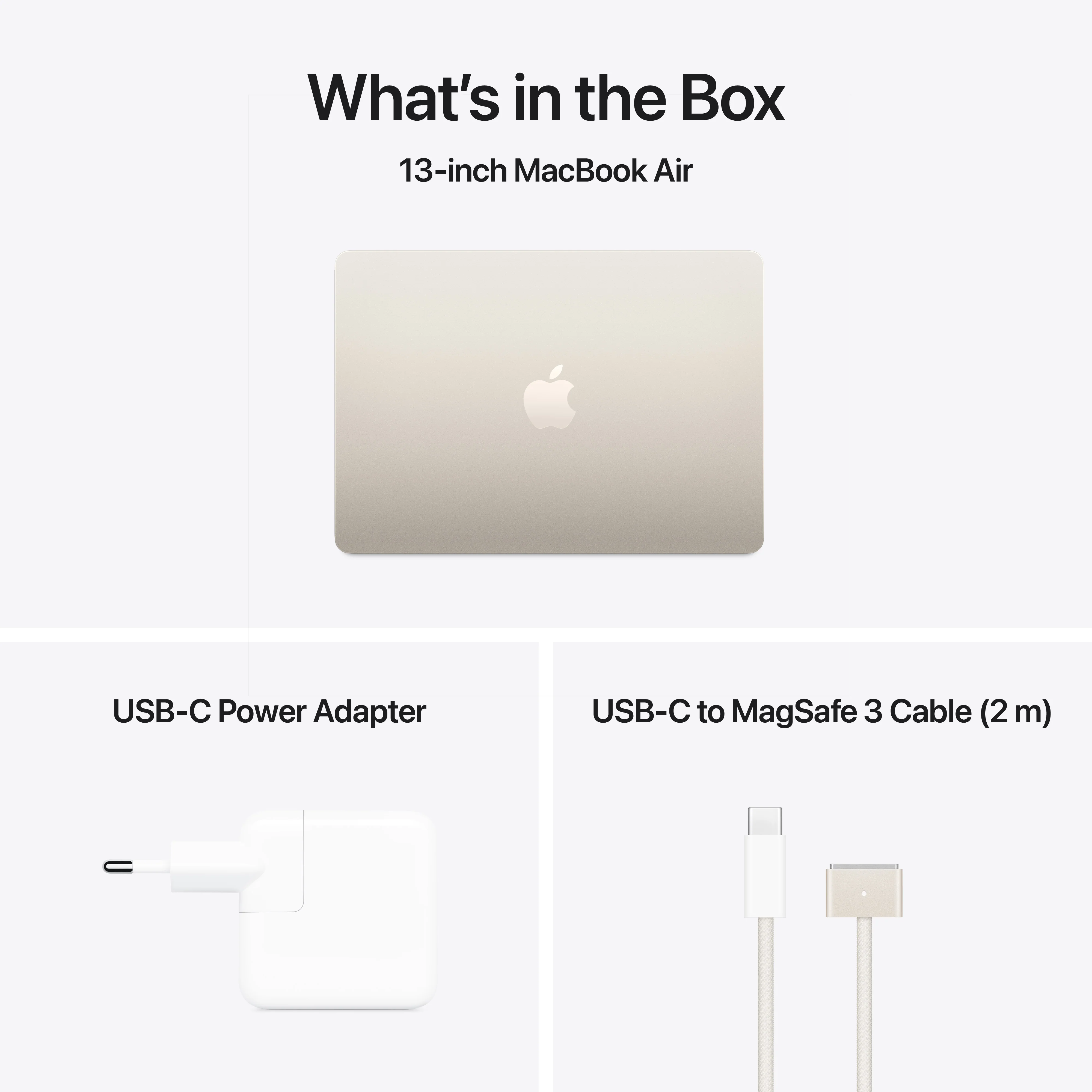 13-inch MacBook Air: Apple M4 chip with 10-core CPU and 10-core GPU, 512GB SSD - Starlight - Image 11