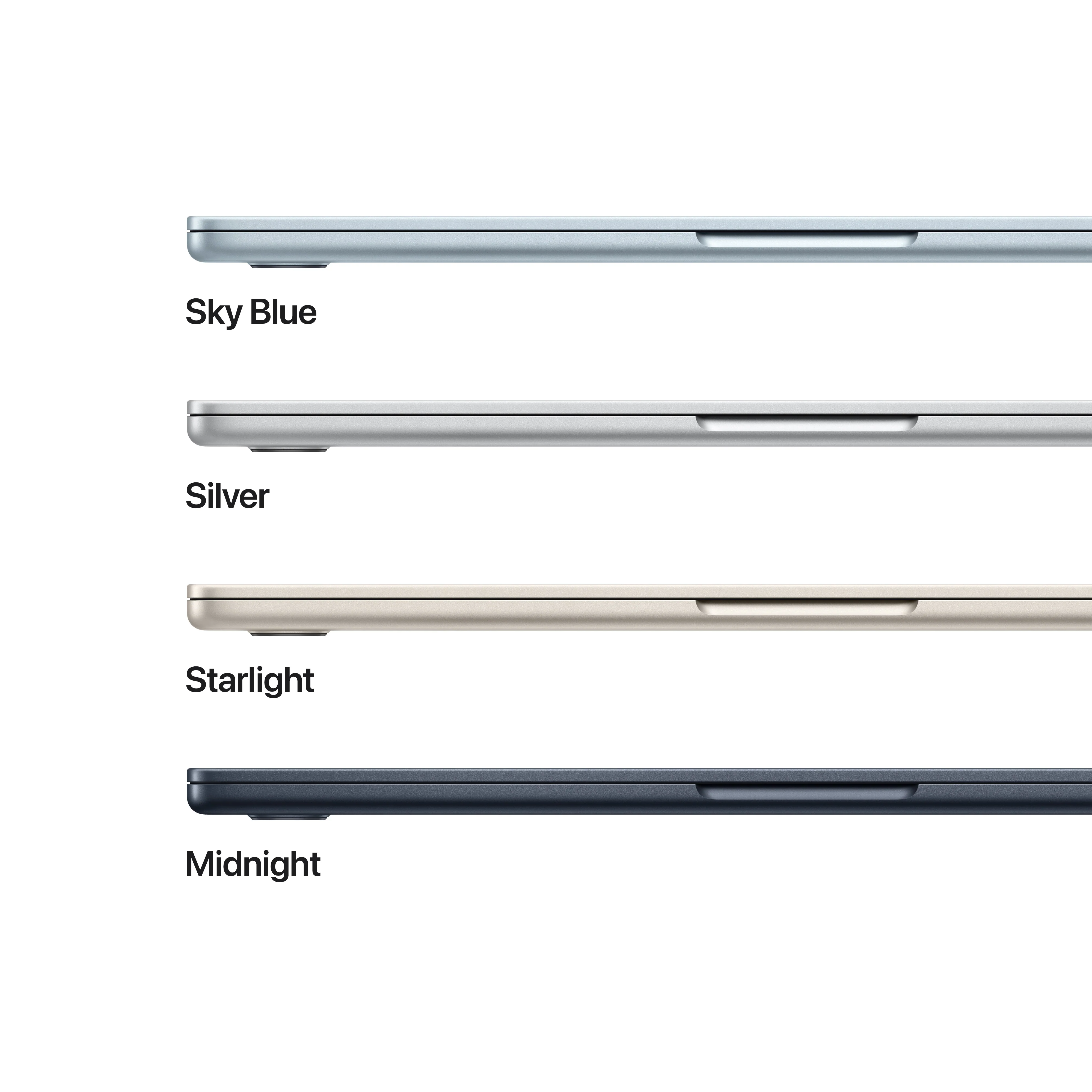 13-inch MacBook Air: Apple M4 chip with 10-core CPU and 8-core GPU, 256GB SSD - Sky Blue - Image 3