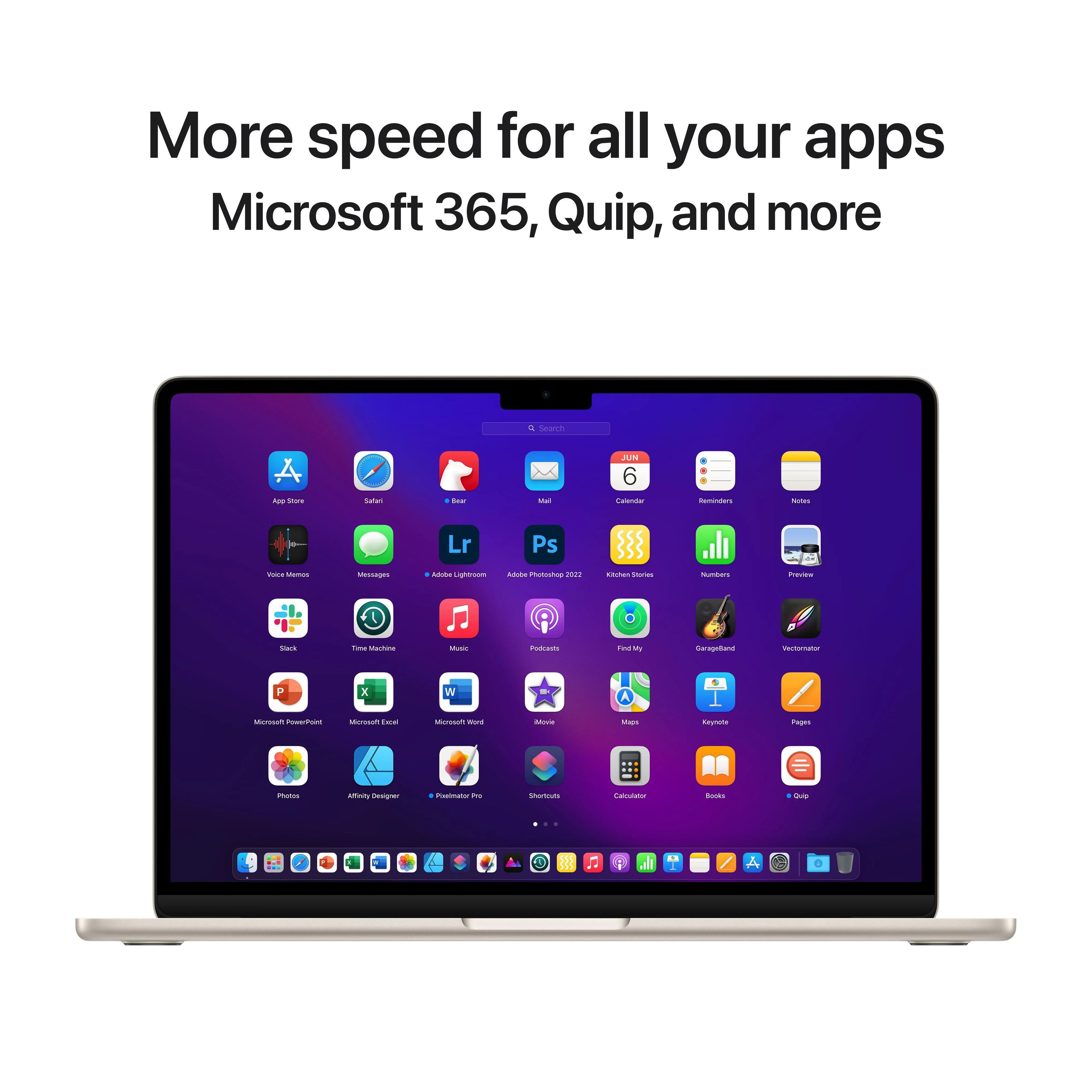 13-inch MacBook Air: Apple M2 chip with 8‑core CPU and 8‑core GPU, 256GB SSD - Starlight - Image 10