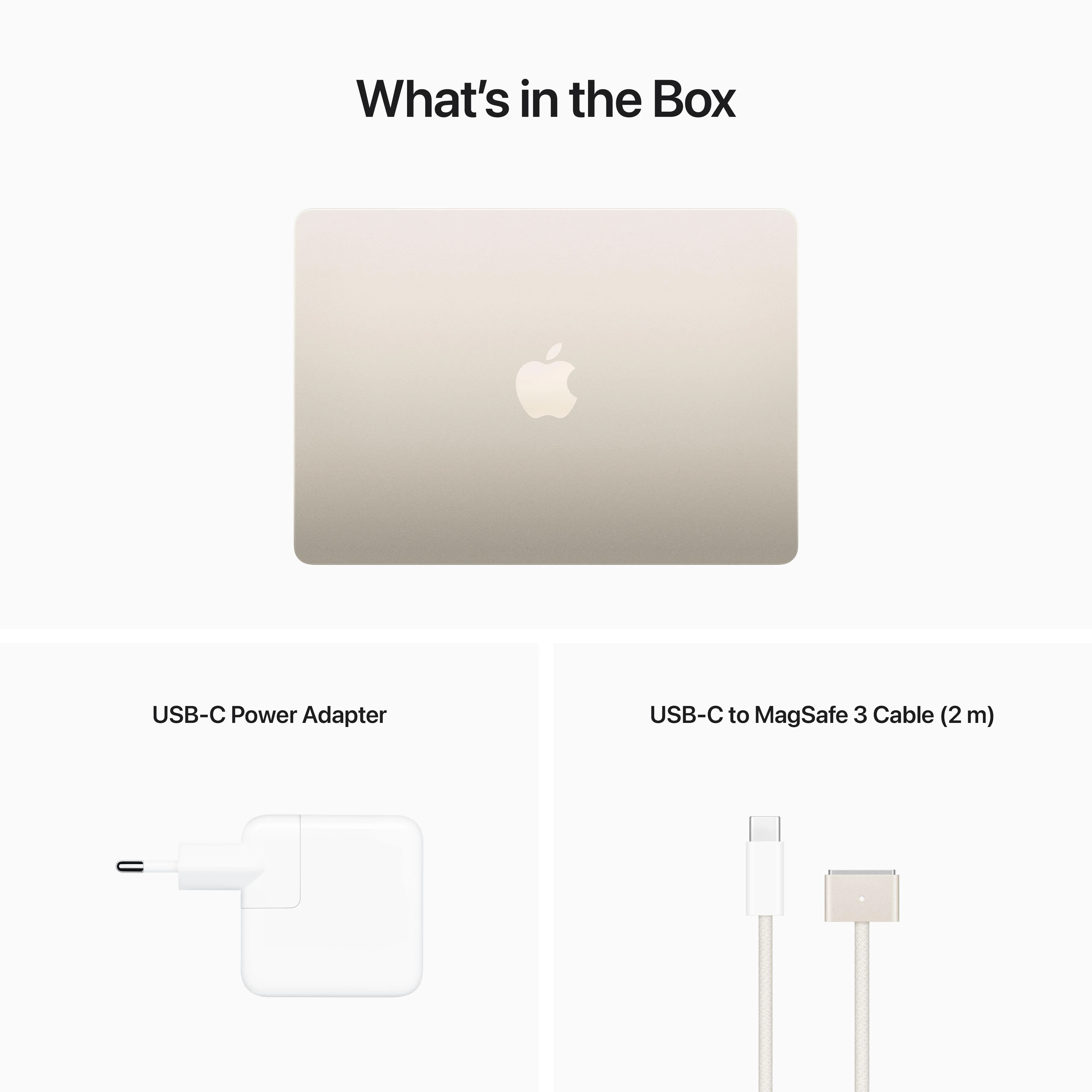13-inch MacBook Air: Apple M2 chip with 8‑core CPU and 8‑core GPU, 256GB SSD - Starlight - Image 11
