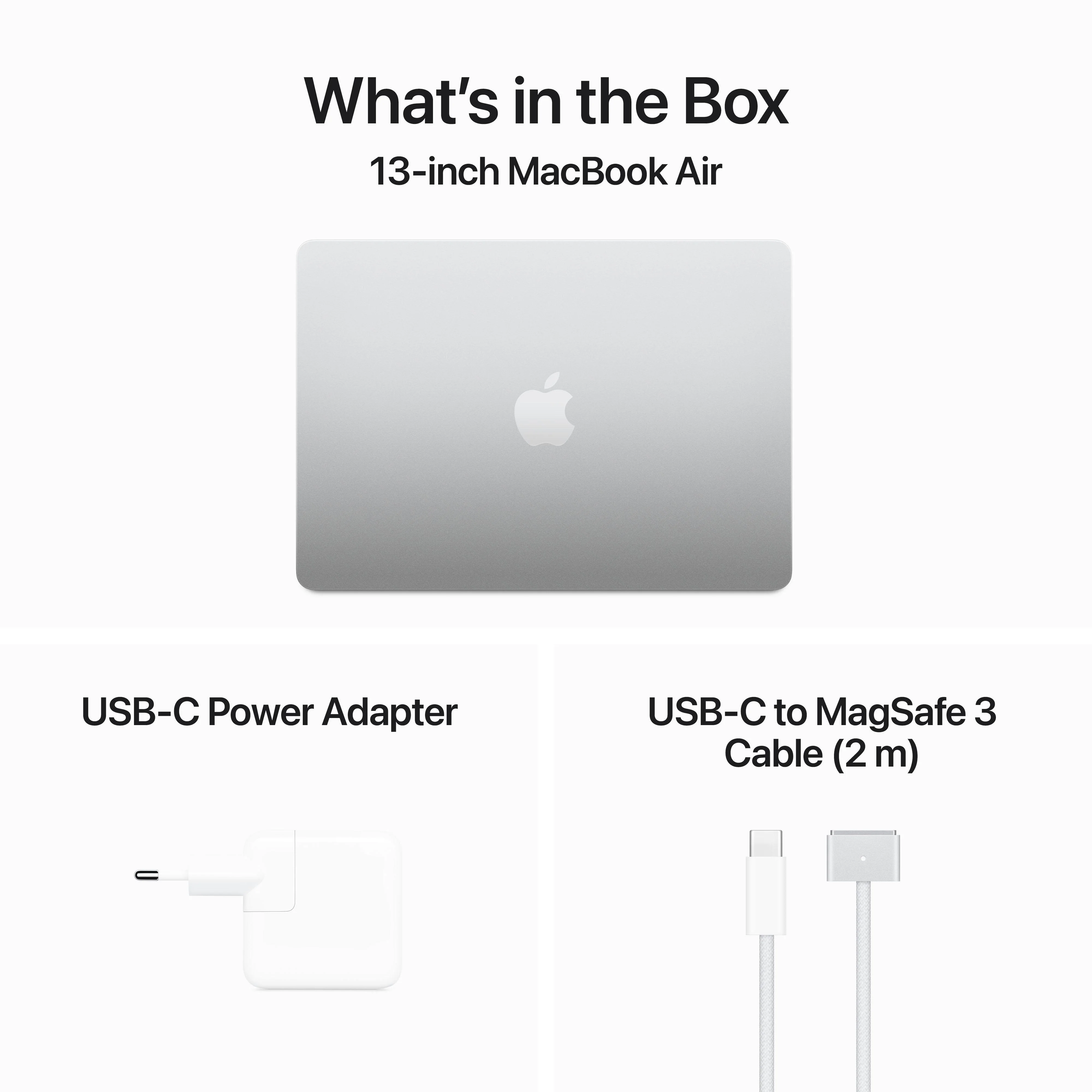 13-inch MacBook Air: Apple M3 chip with 8‑core CPU and 8‑core GPU, 256GB SSD - Silver - Image 9