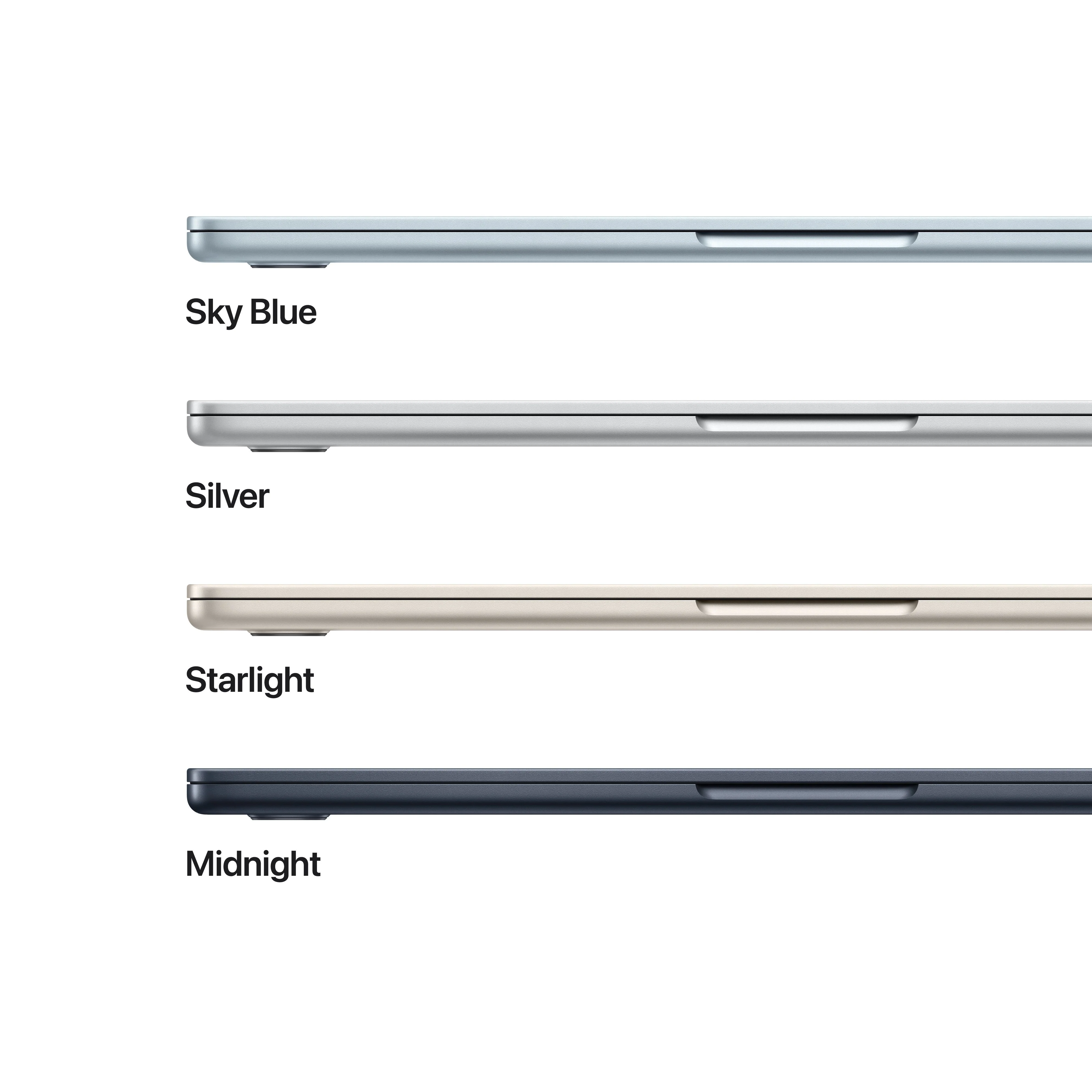 13-inch MacBook Air: Apple M5 chip with 10-core CPU and 10-core GPU, 1TB SSD - Silver - Image 3