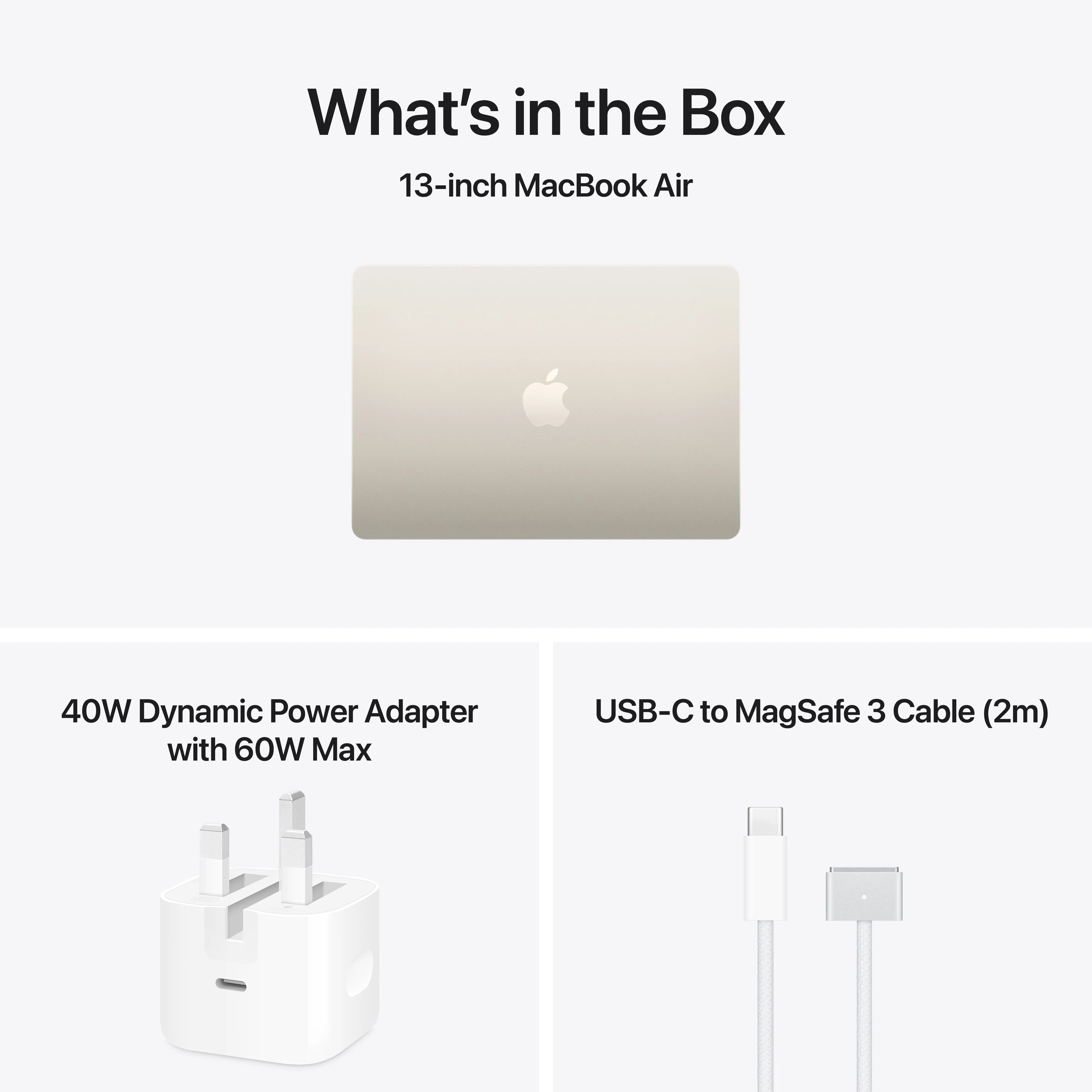 13-inch MacBook Air: Apple M5 chip with 10-core CPU and 8-core GPU, 512GB SSD - Starlight - Image 9