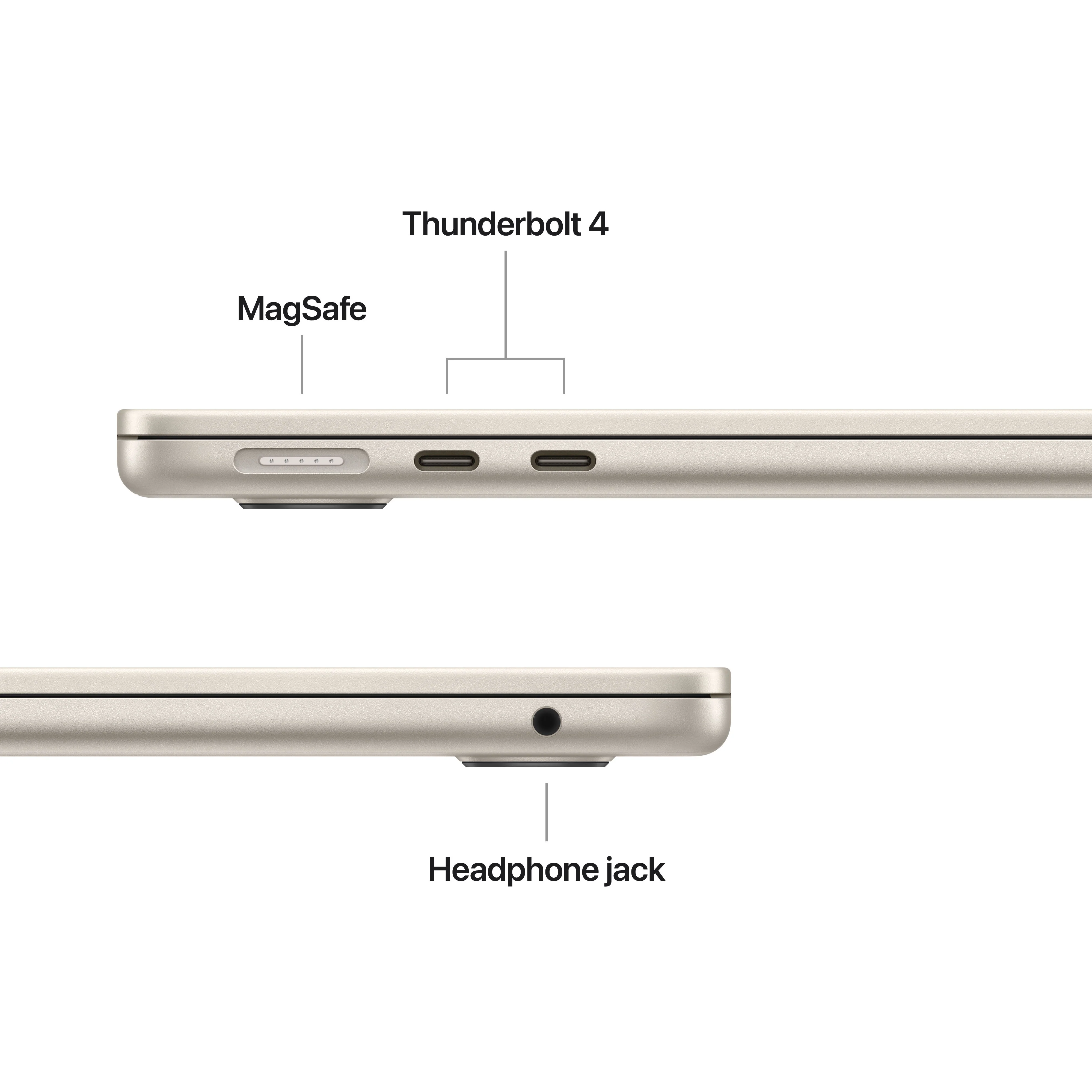 13-inch MacBook Air: Apple M5 chip with 10-core CPU and 10-core GPU, 1TB SSD - Starlight - Image 6