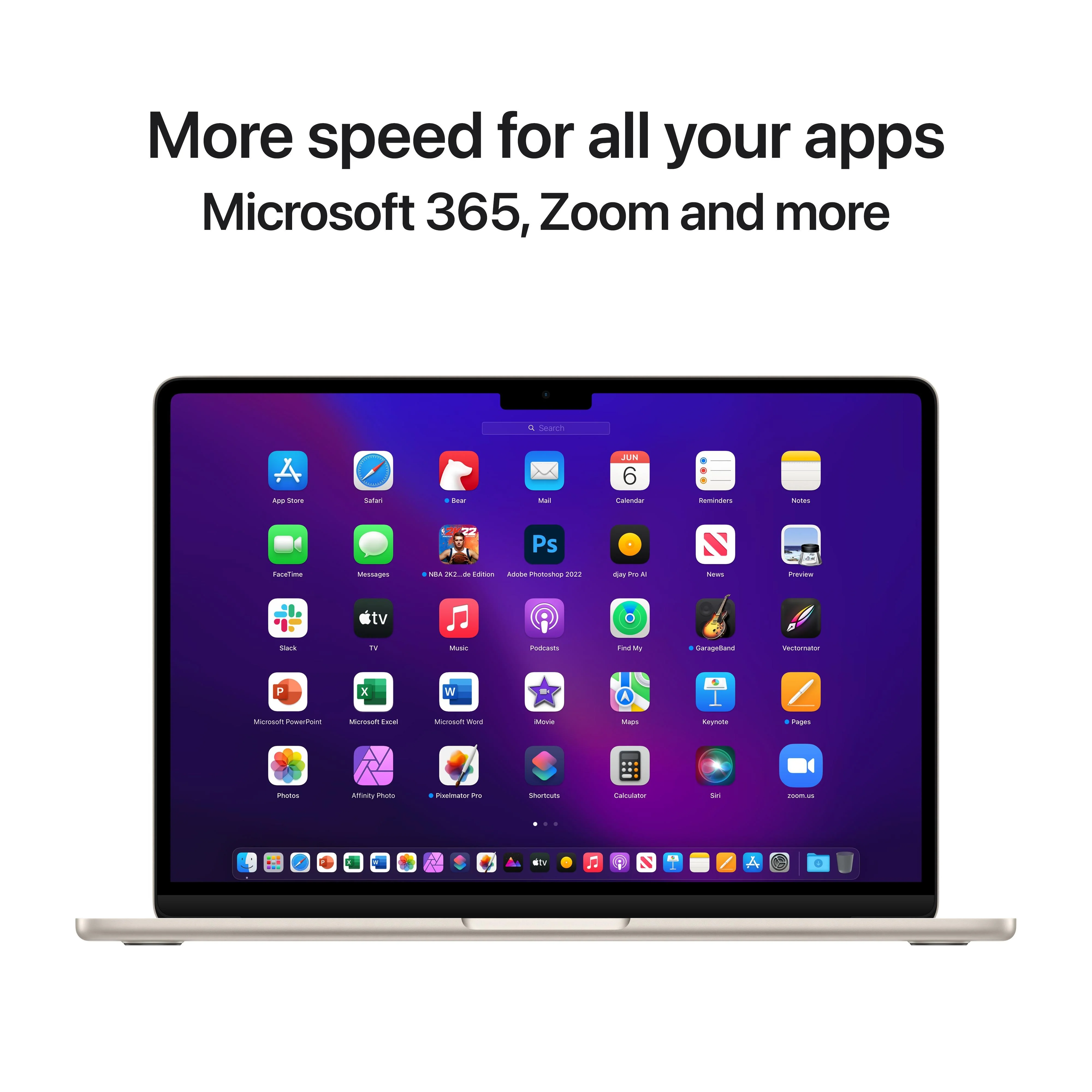 13-inch MacBook Air: Apple M2 chip with 8‑core CPU and 8‑core GPU, 256GB SSD - Starlight - Image 10