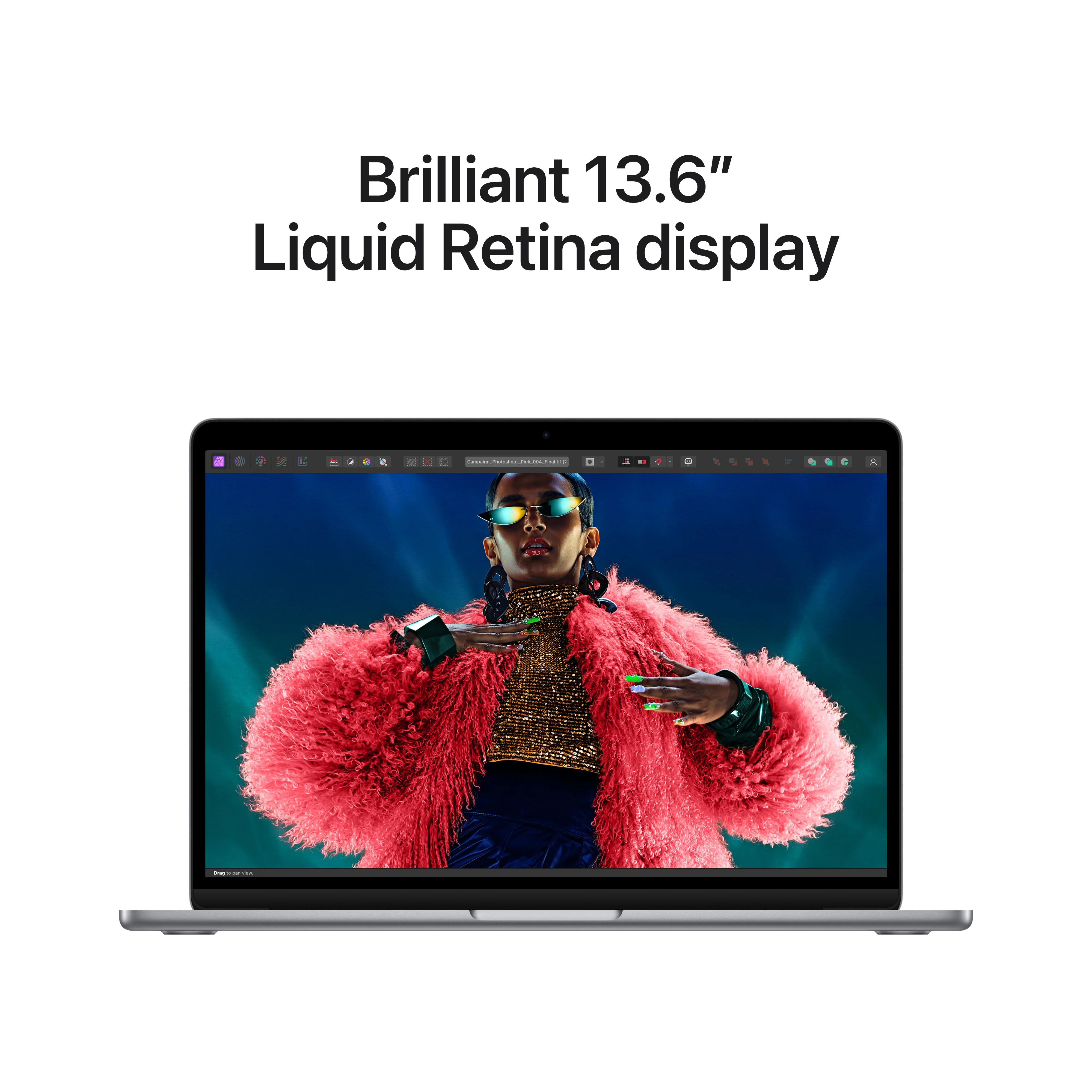 13-inch MacBook Air: Apple M3 chip with 8‑core CPU and 10‑core GPU, 512GB SSD - Space Grey - Image 5