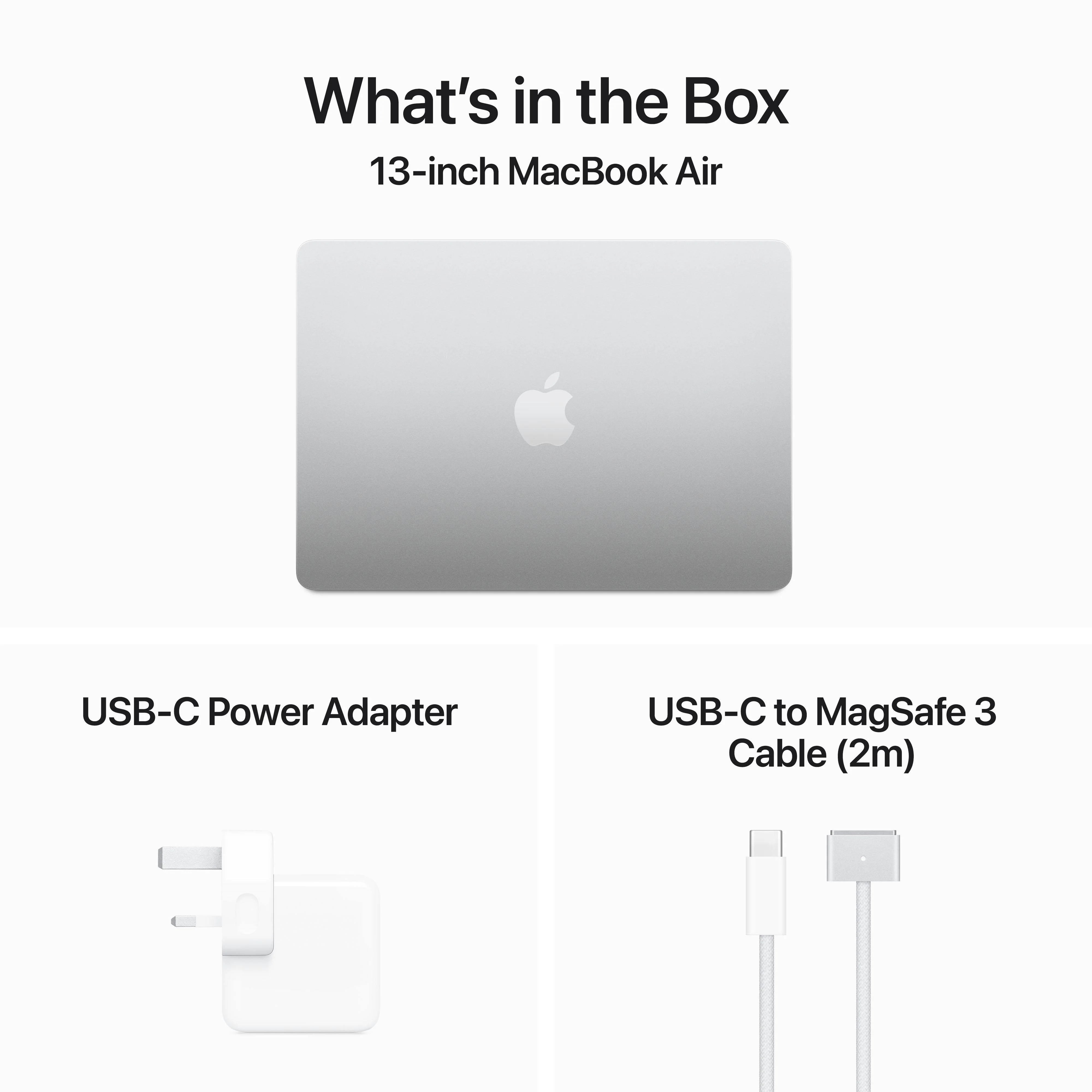 13-inch MacBook Air: Apple M3 chip with 8‑core CPU and 10‑core GPU, 512GB SSD - Silver - Image 9