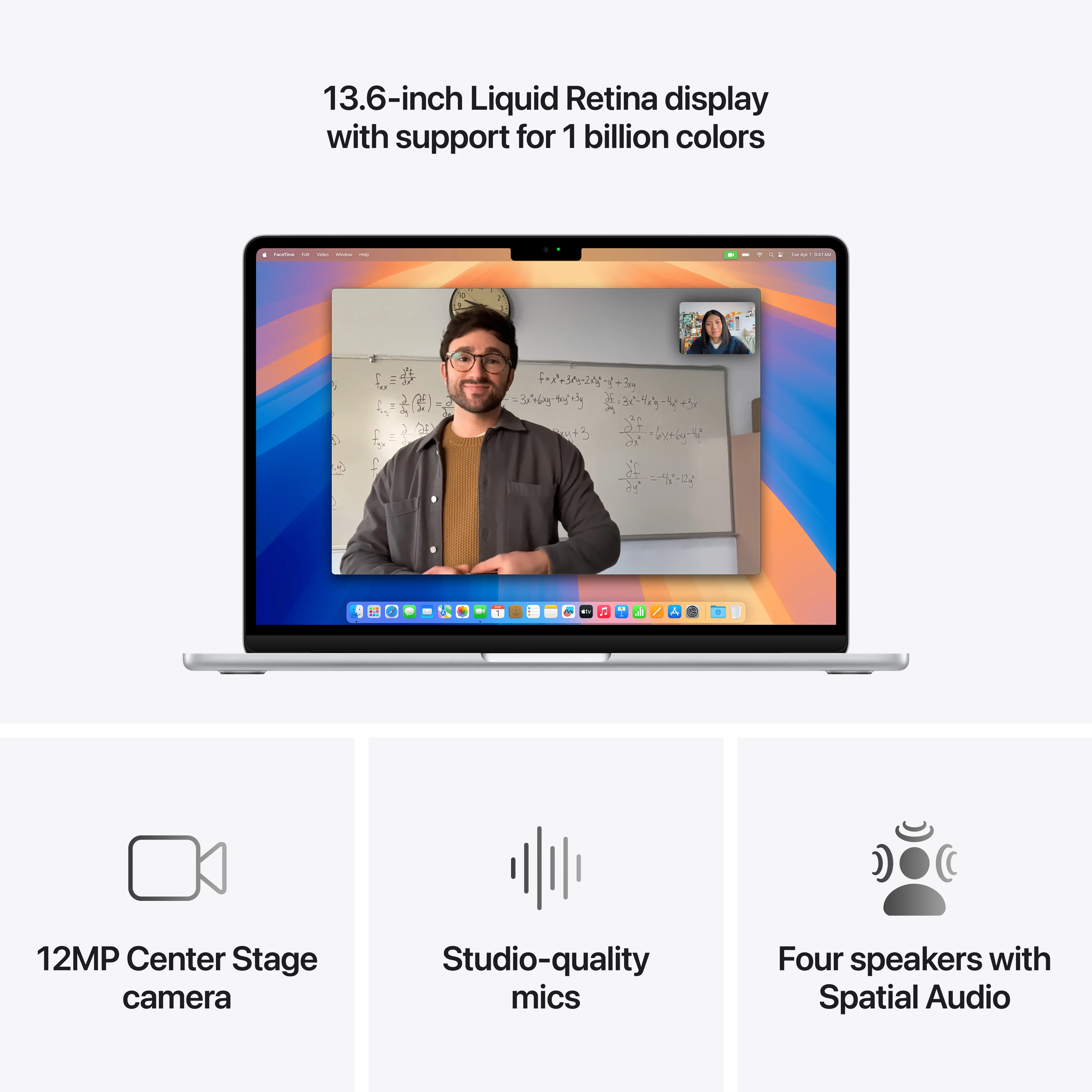 13-inch MacBook Air: Apple M4 chip with 10-core CPU and 10-core GPU, 512GB SSD - Silver - Image 5