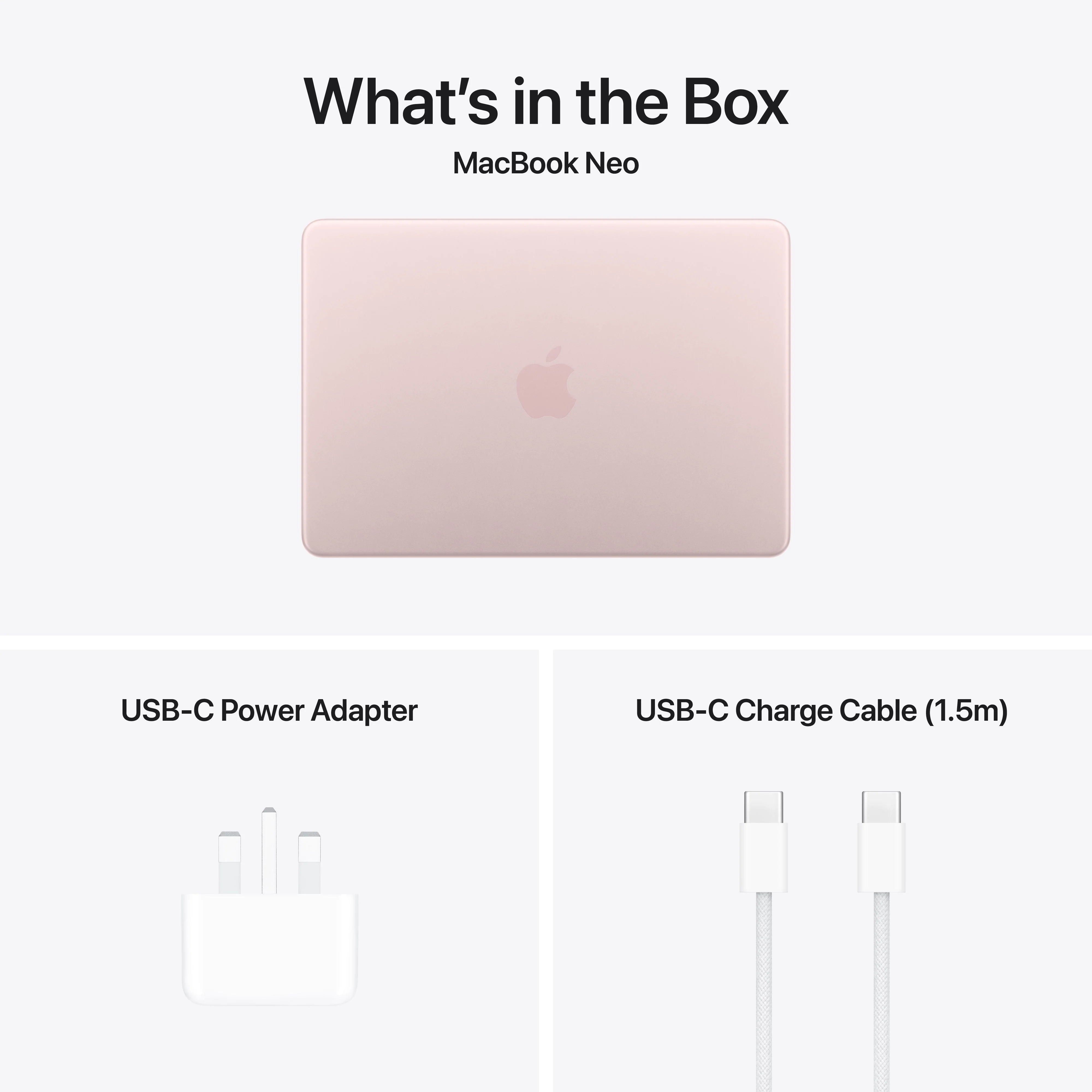 13-inch MacBook Neo: Apple A18 Pro chip with 6‑core CPU and 5‑core GPU, Magic Keyboard, 256GB SSD - Blush - Image 10
