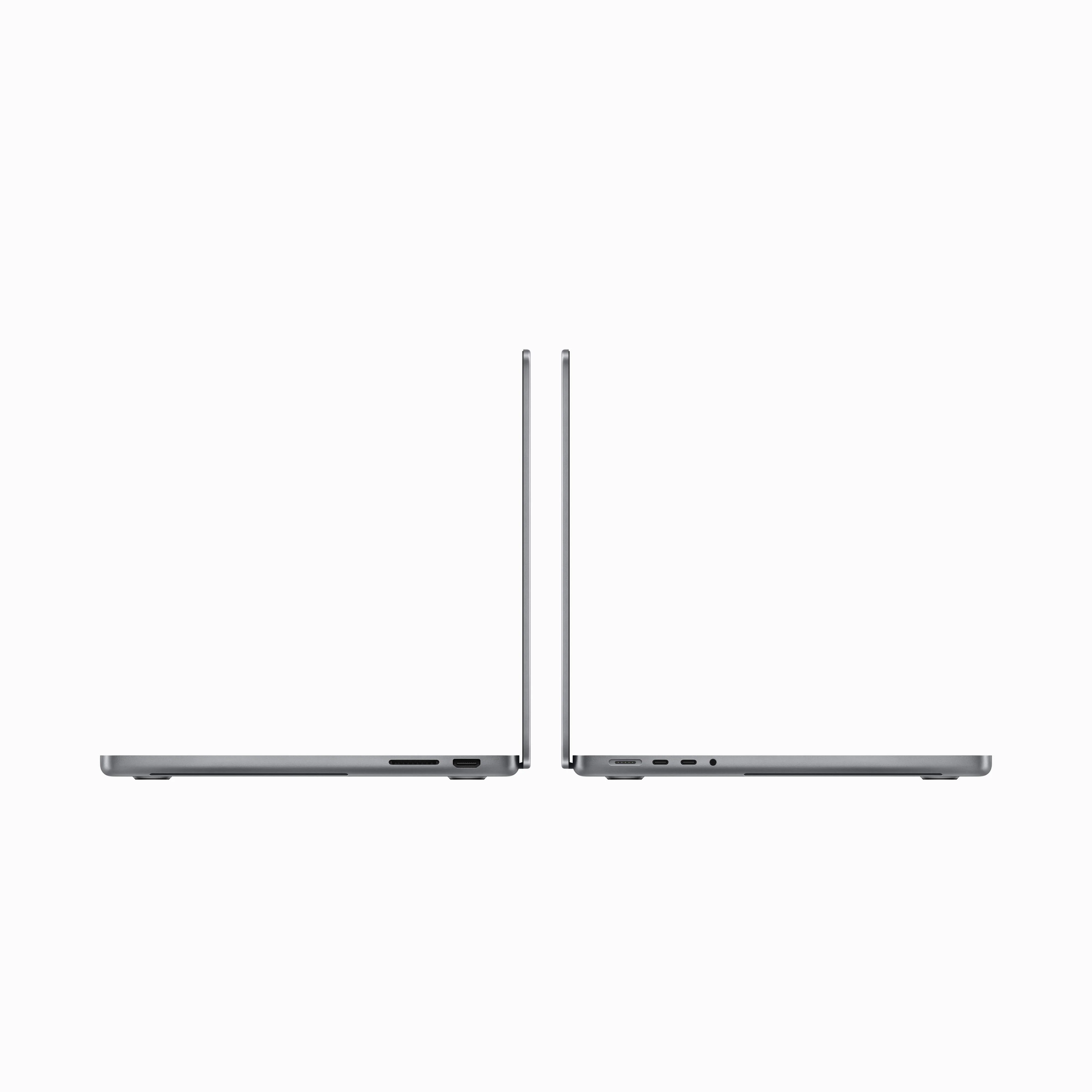 14-inch MacBook Pro: Apple M3 chip with 8‑core CPU and 10‑core GPU, 512GB SSD - Space Grey - Image 3