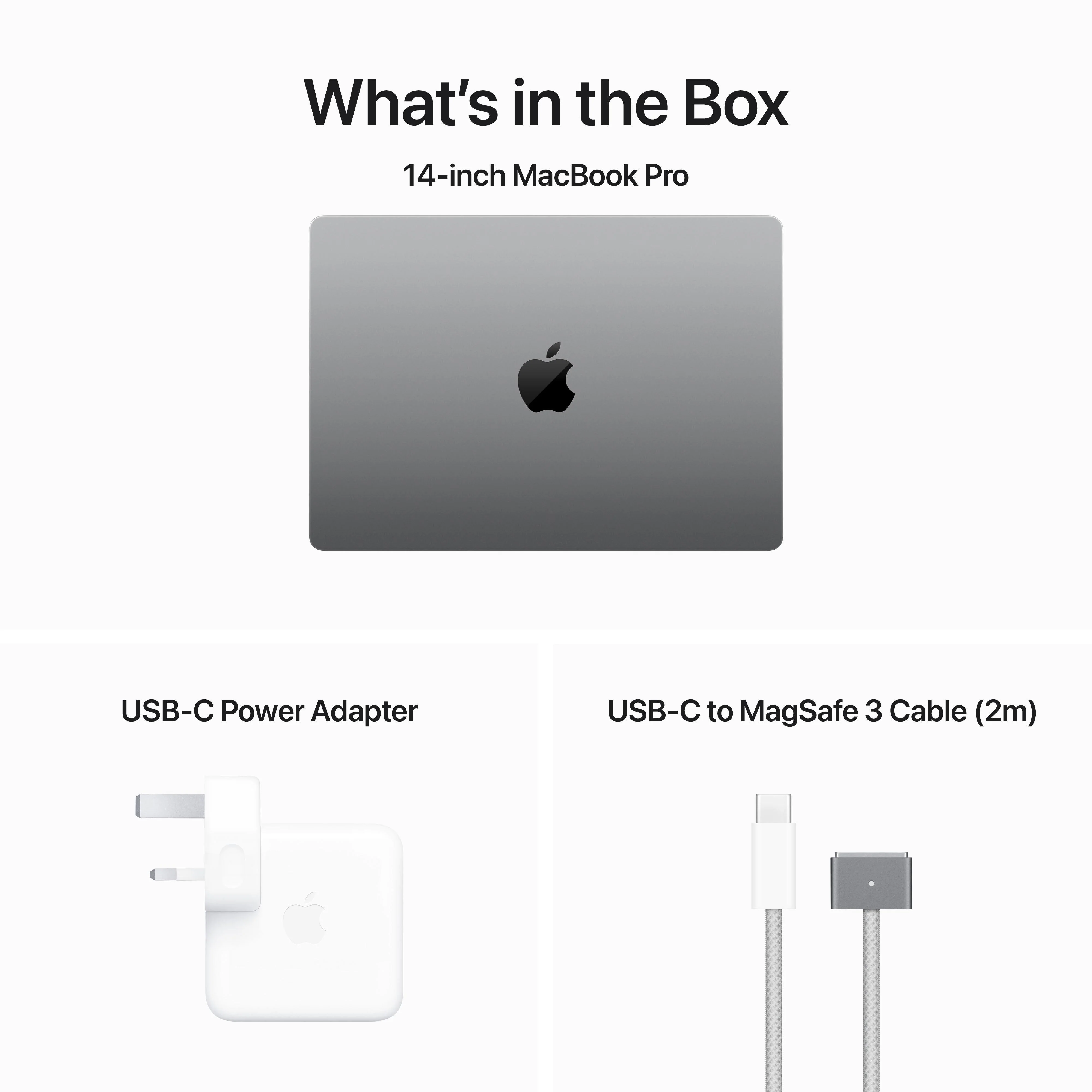 14-inch MacBook Pro: Apple M3 chip with 8‑core CPU and 10‑core GPU, 1TB SSD - Space Grey - Image 10