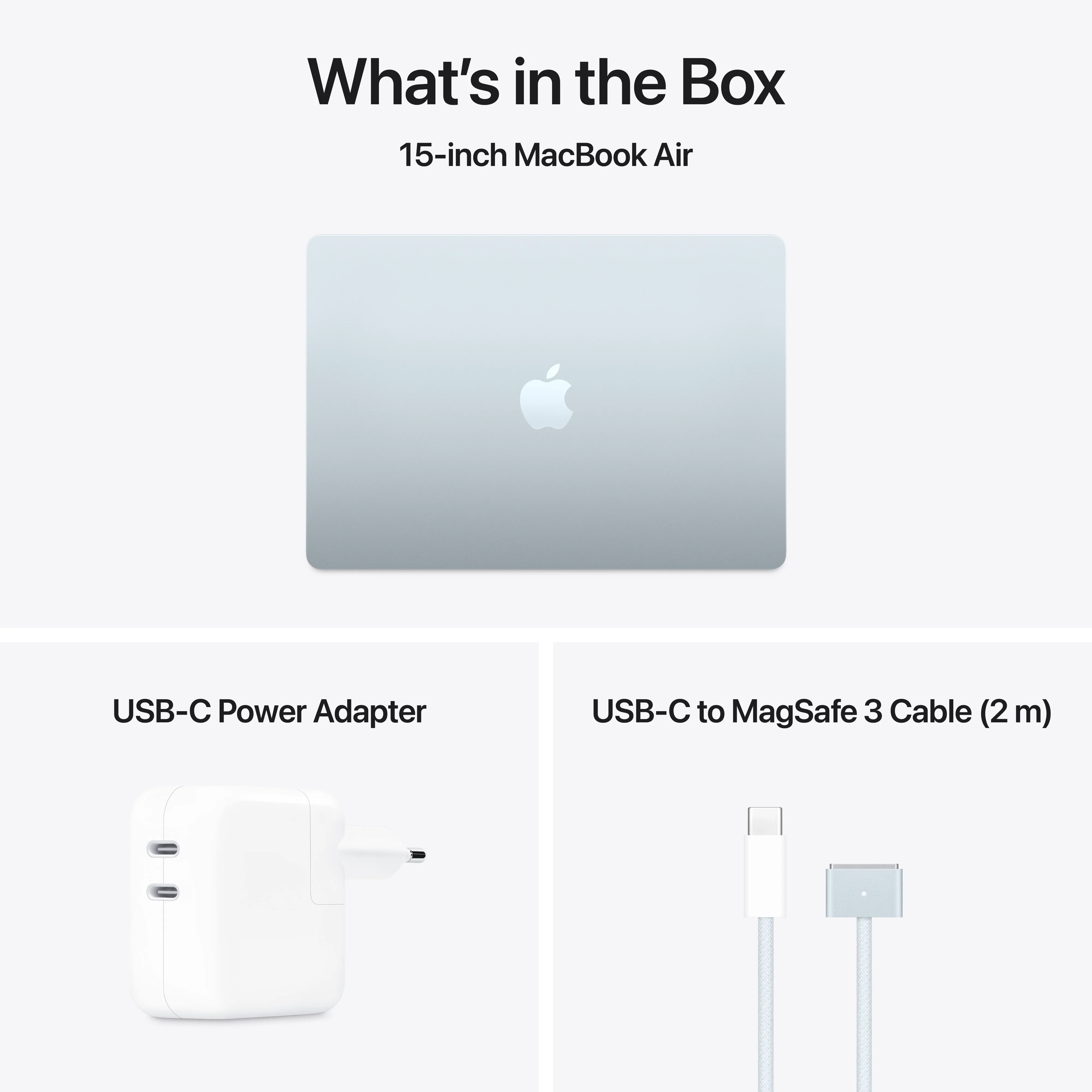 15-inch MacBook Air: Apple M4 chip with 10-core CPU and 10-core GPU, 256GB SSD - Sky Blue - Image 11