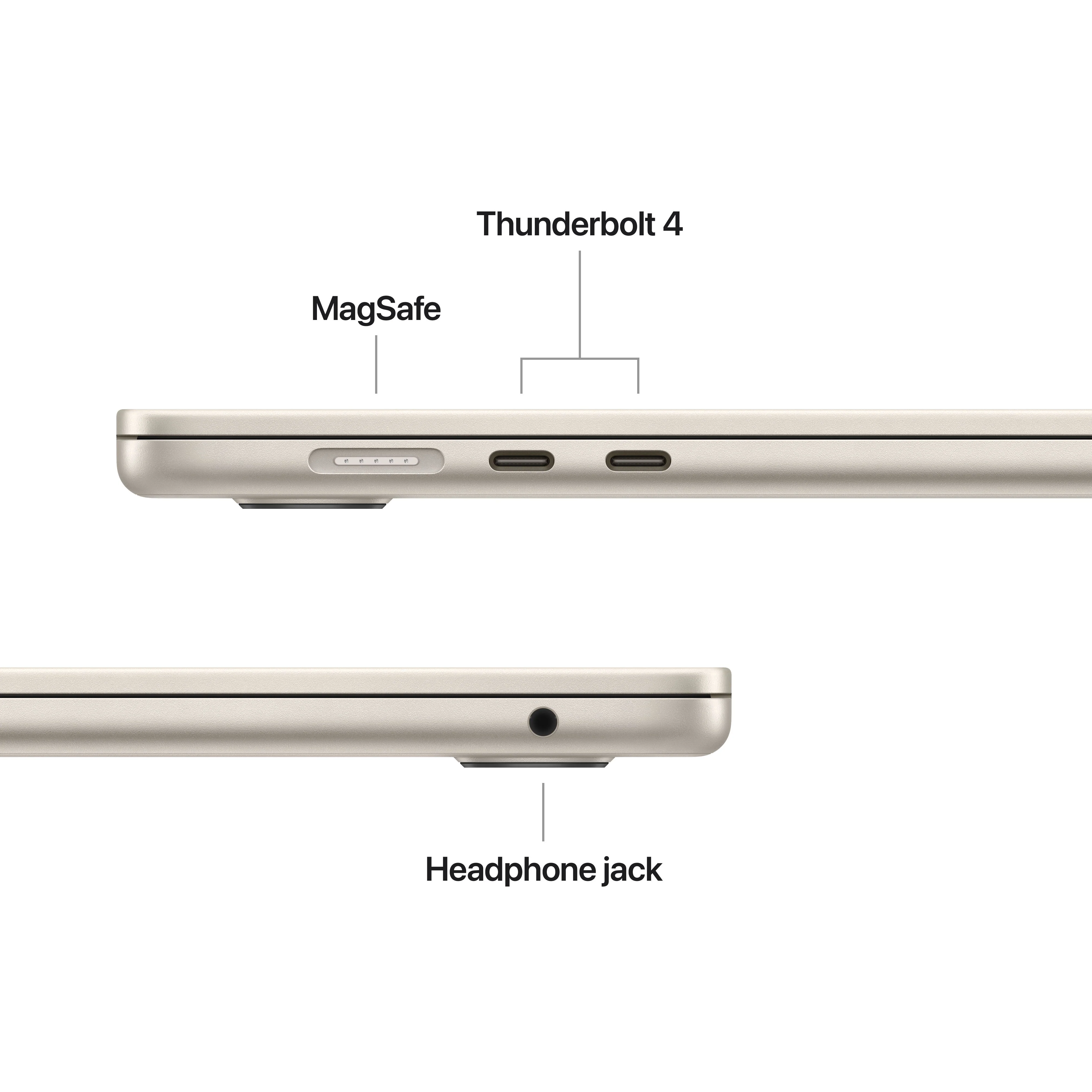 15-inch MacBook Air: Apple M5 chip with 10-core CPU and 10-core GPU, 1TB SSD - Starlight - Image 6