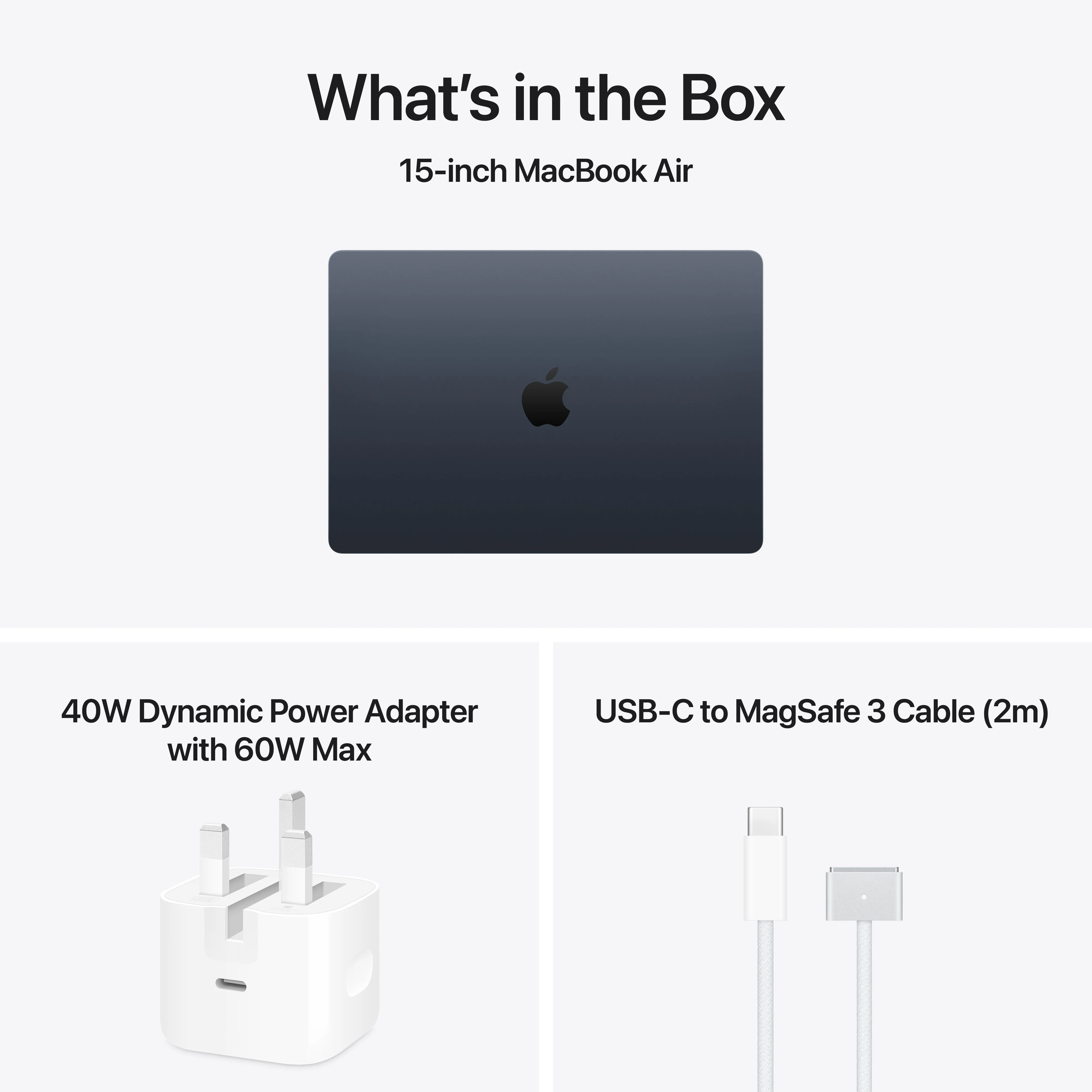15-inch MacBook Air: Apple M5 chip with 10-core CPU and 10-core GPU, 512GB SSD - Midnight - Image 9