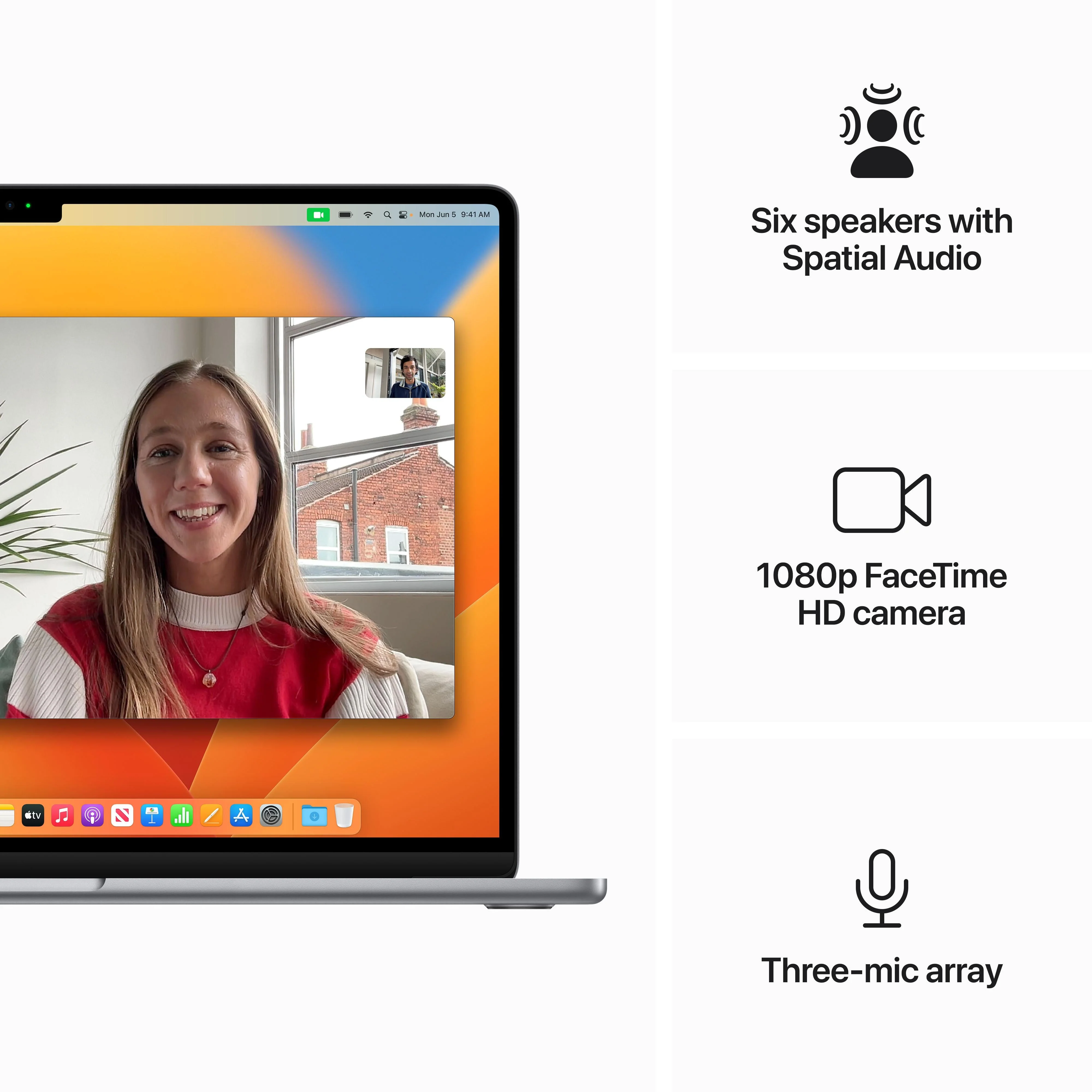 15-inch MacBook Air: Apple M2 chip with 8‑core CPU and 10‑core GPU, 256GB SSD - Space Grey - Image 6
