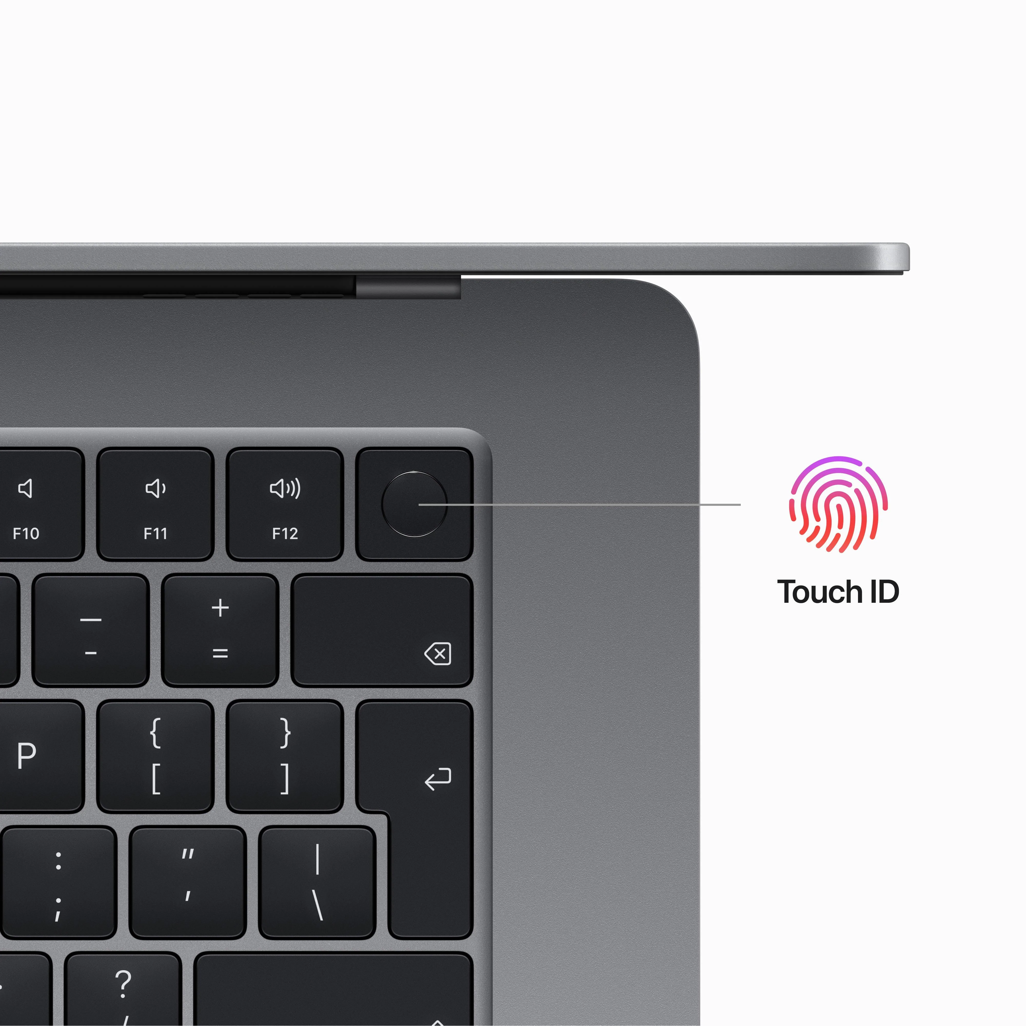 15-inch MacBook Air: Apple M2 chip with 8‑core CPU and 10‑core GPU, 256GB SSD - Space Grey - Image 8