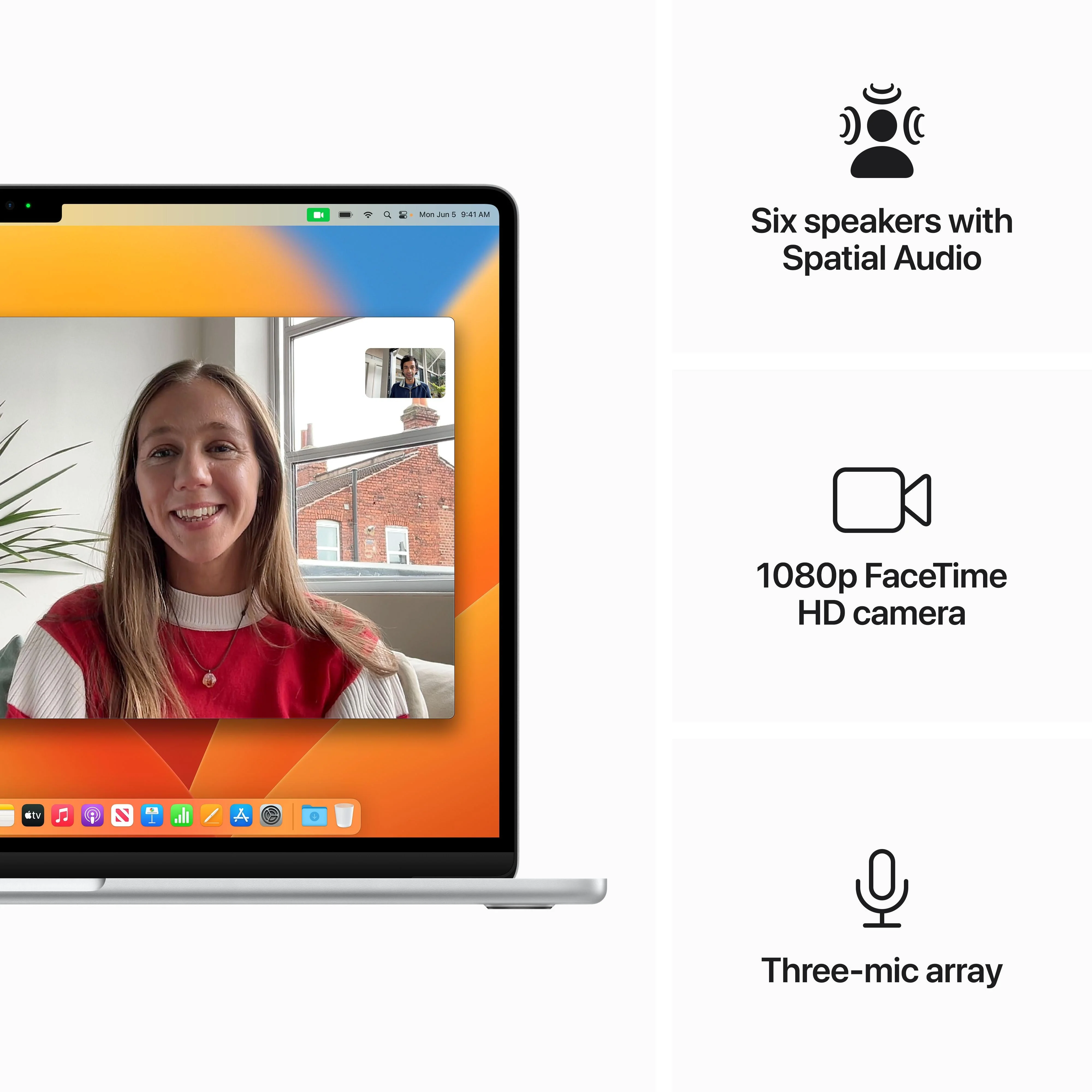 15-inch MacBook Air: Apple M2 chip with 8‑core CPU and 10‑core GPU, 256GB SSD - Silver - Image 6