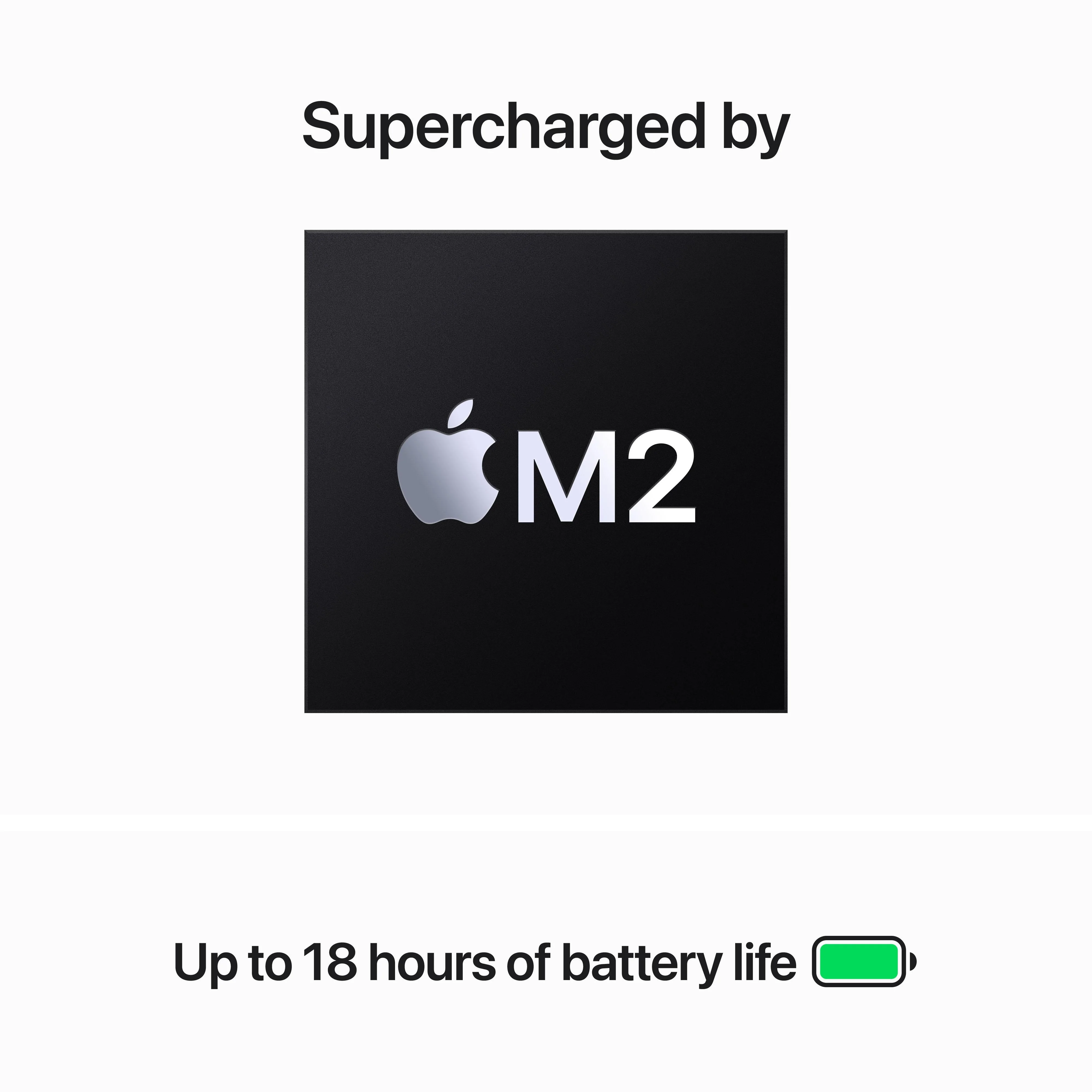 15-inch MacBook Air: Apple M2 chip with 8‑core CPU and 10‑core GPU, 512GB SSD - Silver - Image 4