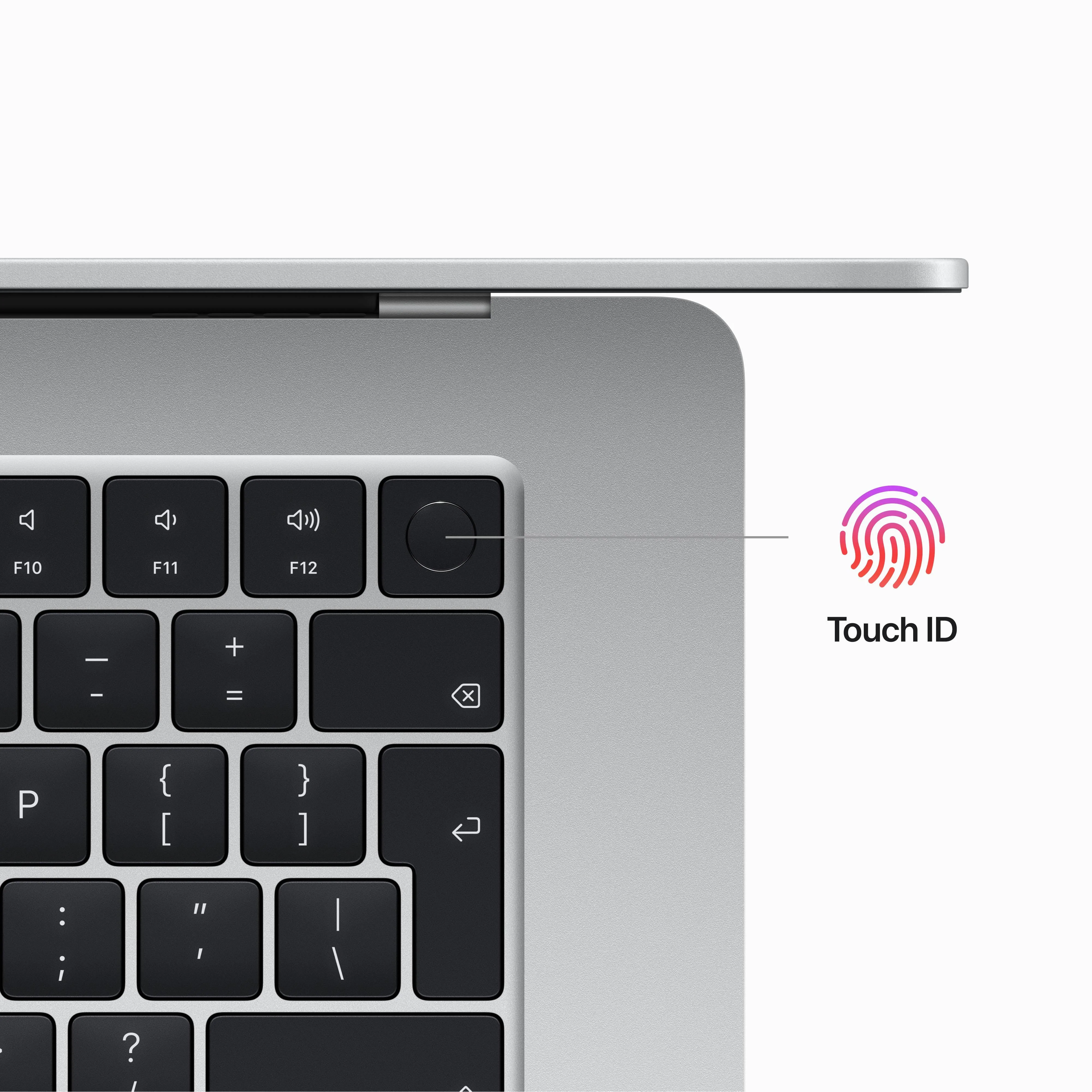 15-inch MacBook Air: Apple M2 chip with 8‑core CPU and 10‑core GPU, 512GB SSD - Silver - Image 8