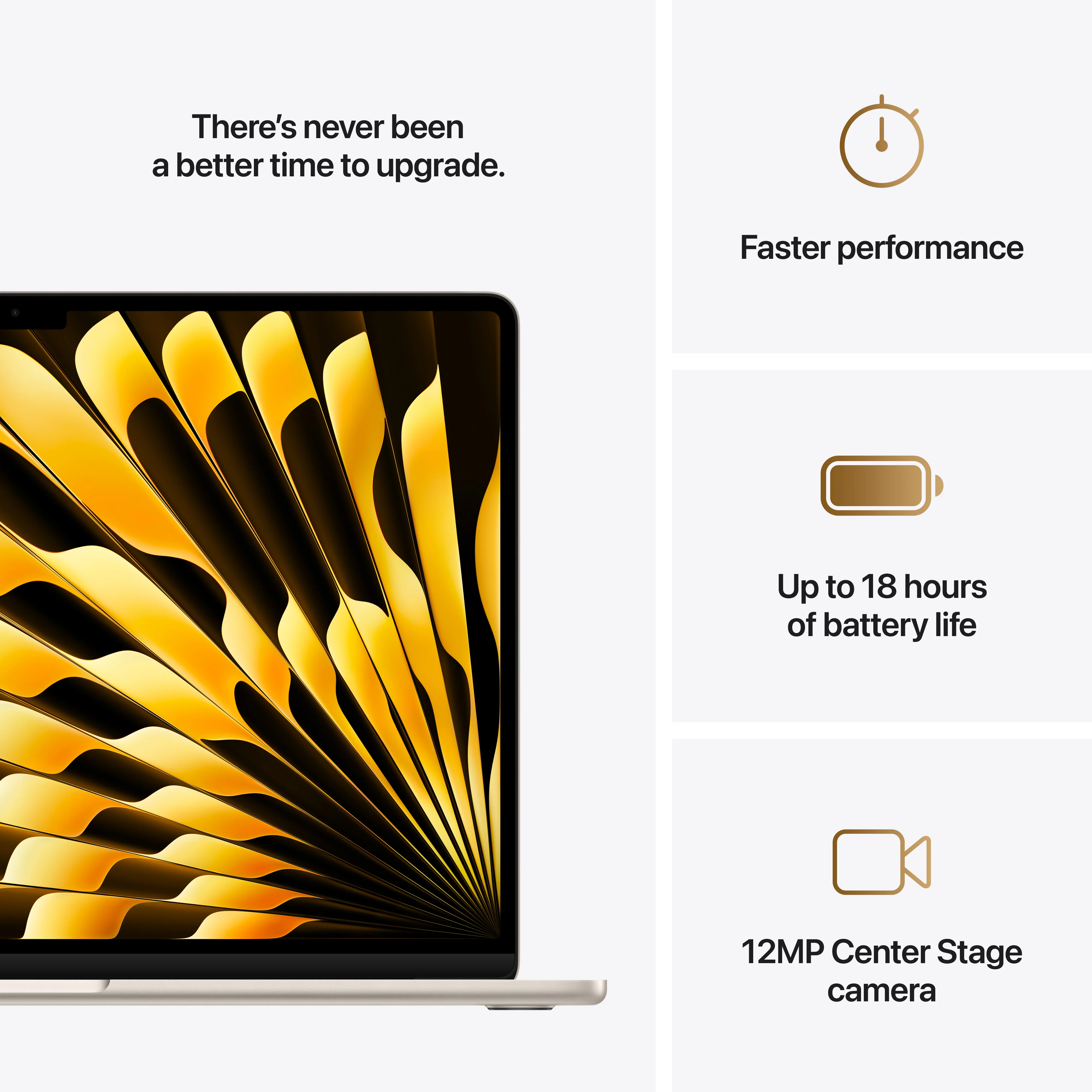 15-inch MacBook Air: Apple M4 chip with 10-core CPU and 10-core GPU, 256GB SSD - Starlight - Image 10