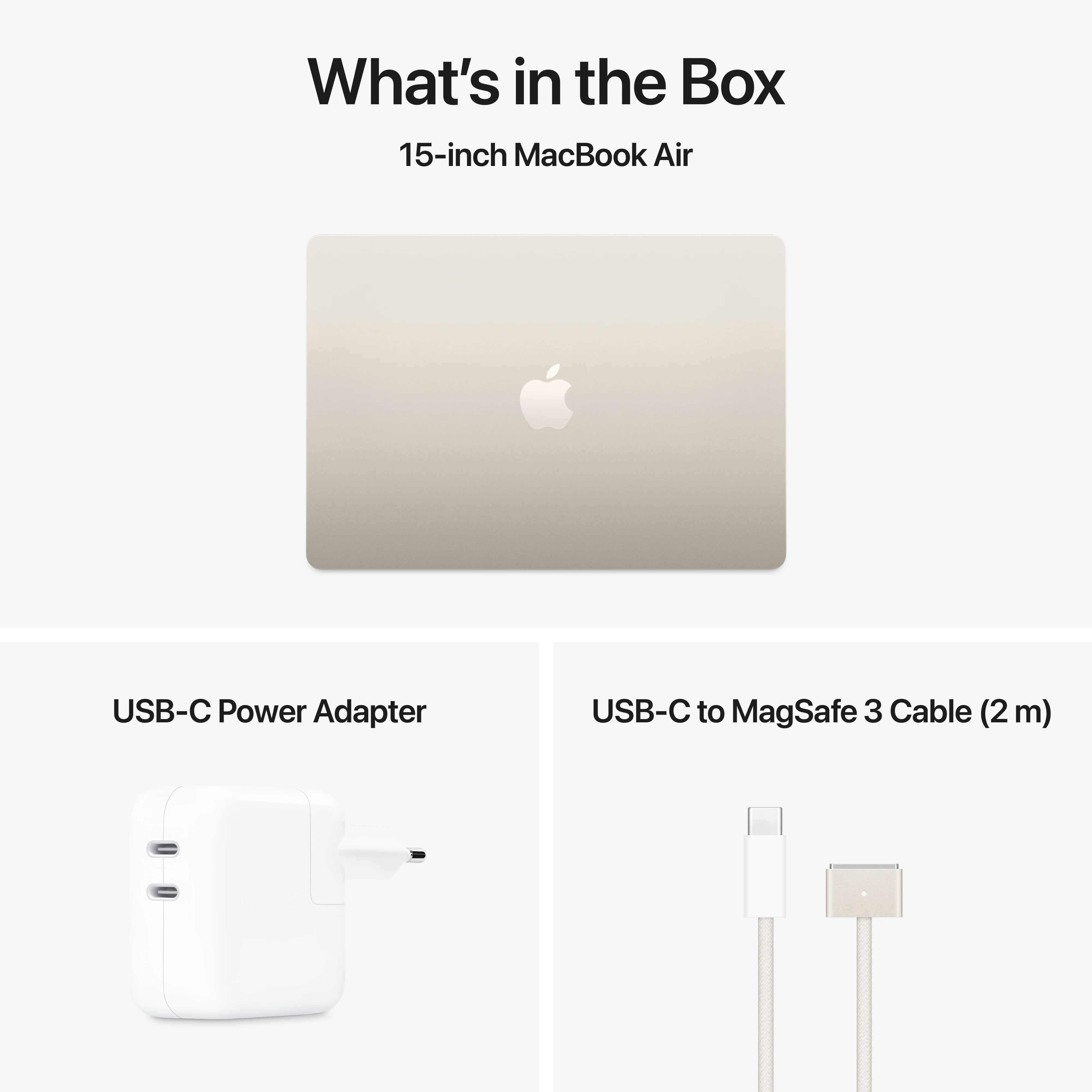 15-inch MacBook Air: Apple M4 chip with 10-core CPU and 10-core GPU, 512GB SSD - Starlight - Image 11