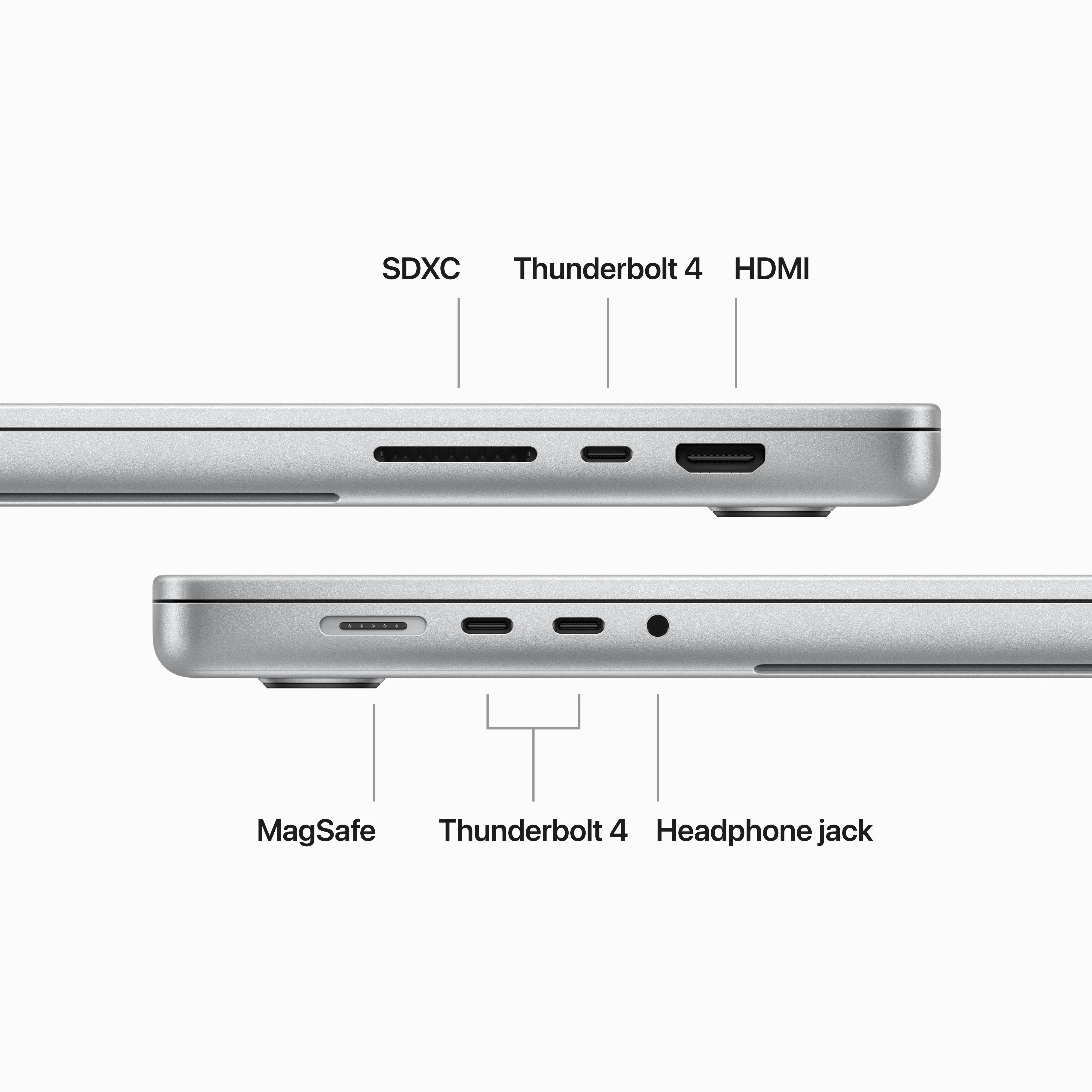 16-inch MacBook Pro: Apple M3 Max chip with 14‑core CPU and 30‑core GPU, 1TB SSD - Silver - Image 6