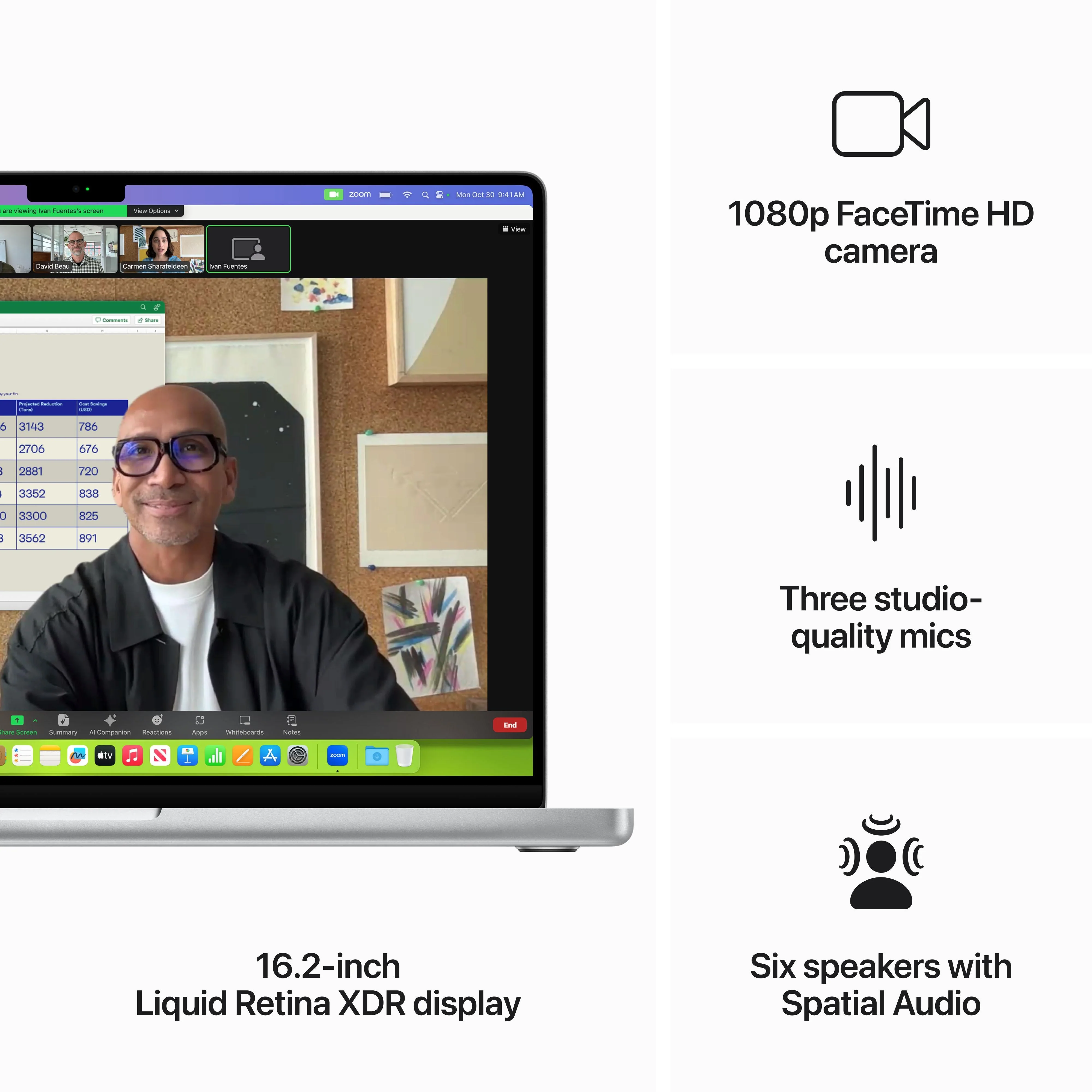 16-inch MacBook Pro: Apple M3 Pro chip with 12‑core CPU and 18‑core GPU, 512GB SSD - Silver - Image 5