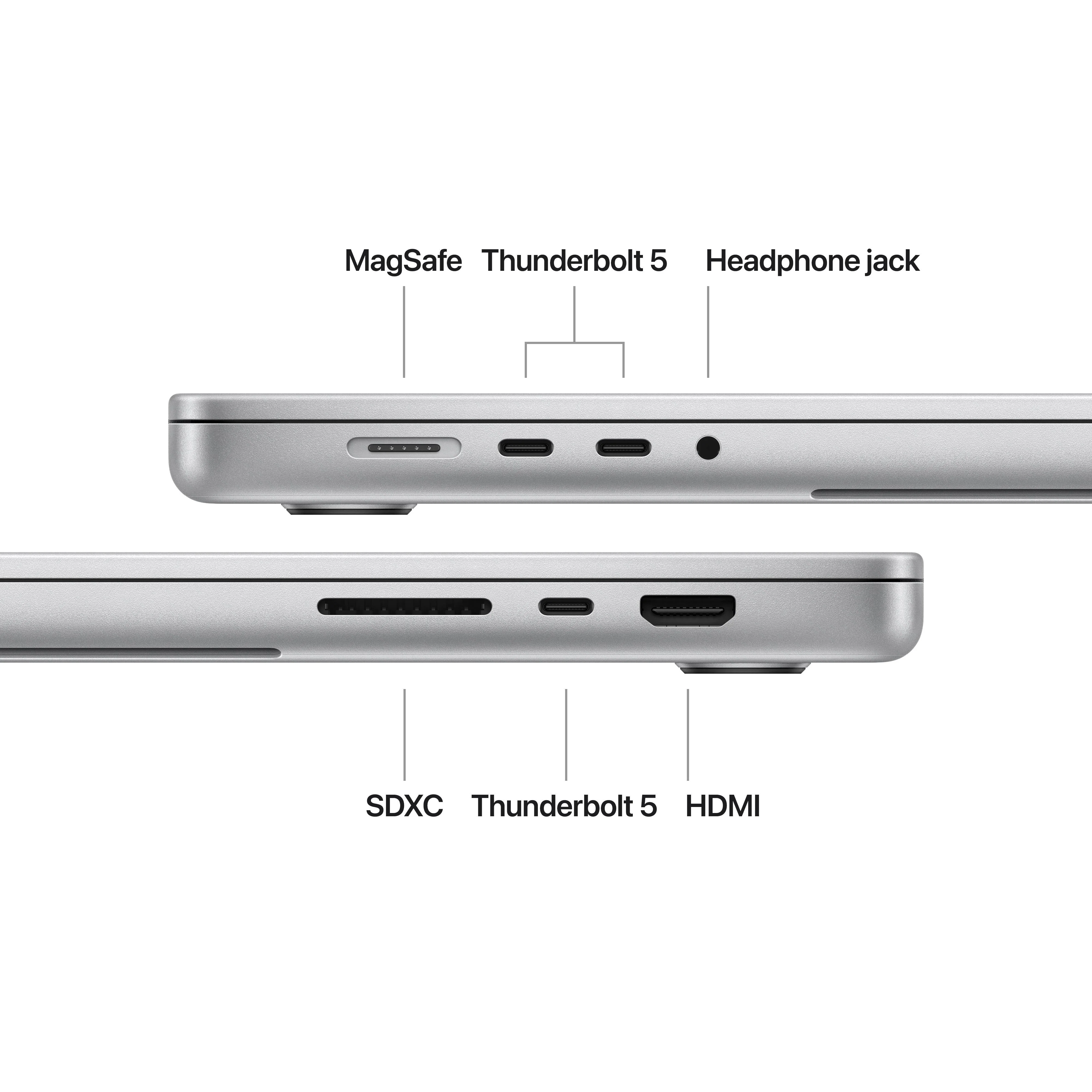 16-inch MacBook Pro: Apple M4 Max chip with 14‑core CPU and 32‑core GPU, 1TB SSD - Silver - Image 7