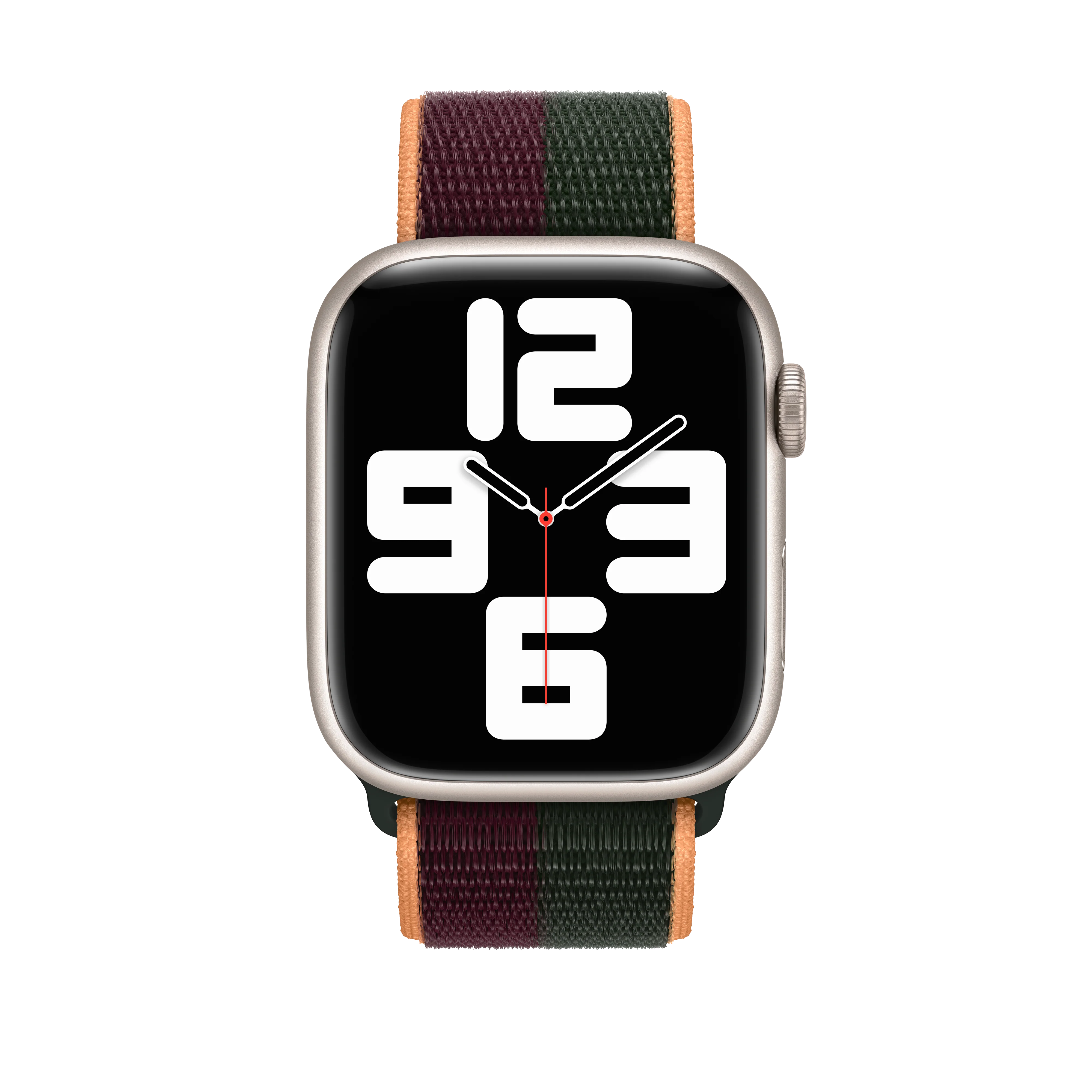 41mm Dark Cherry/Forest Green Sport Loop - Image 3