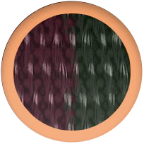 45mm Dark Cherry/Forest Green Sport Loop - Image 4