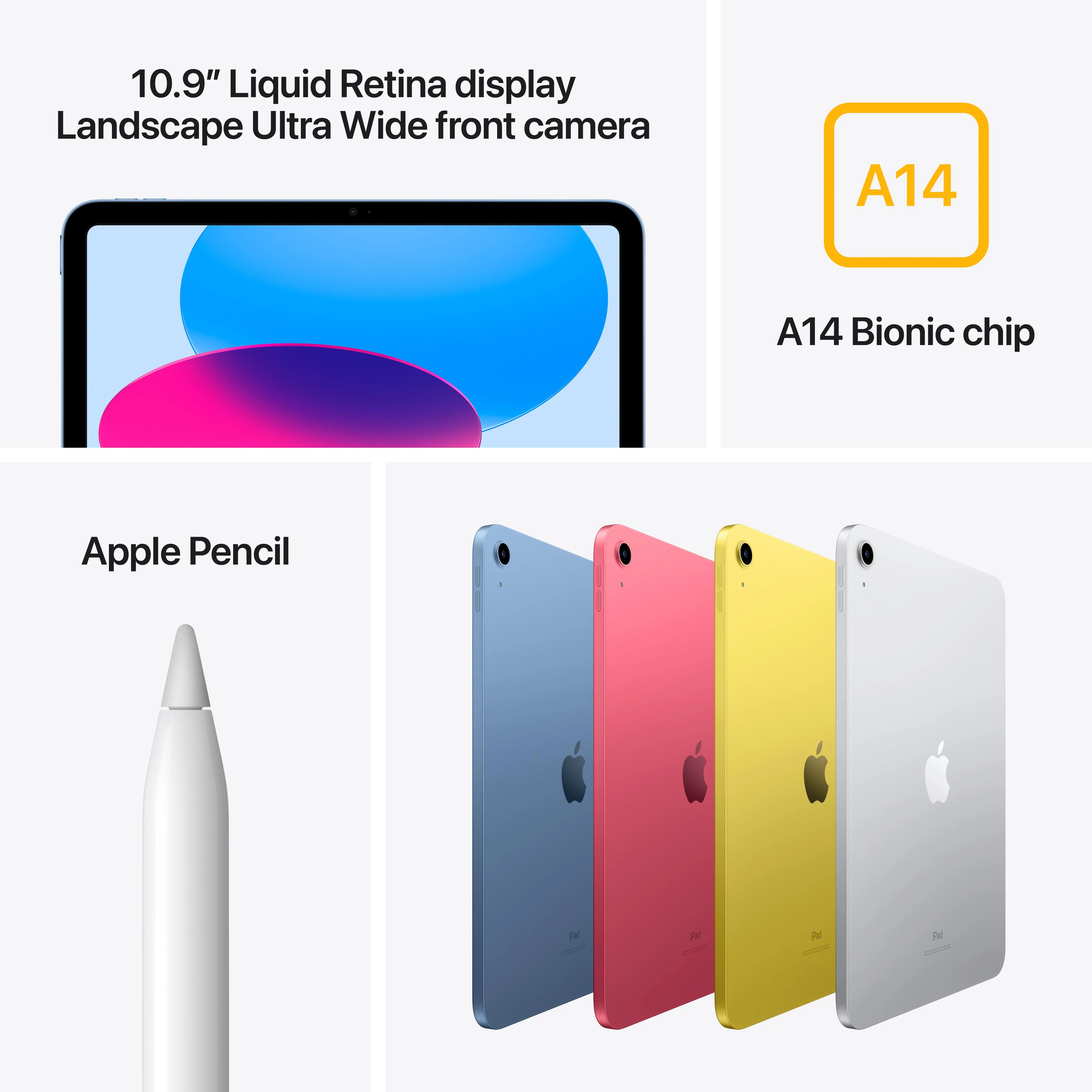 10.9-inch iPad Wi-Fi 256GB - Blue (10th generation) - Image 6