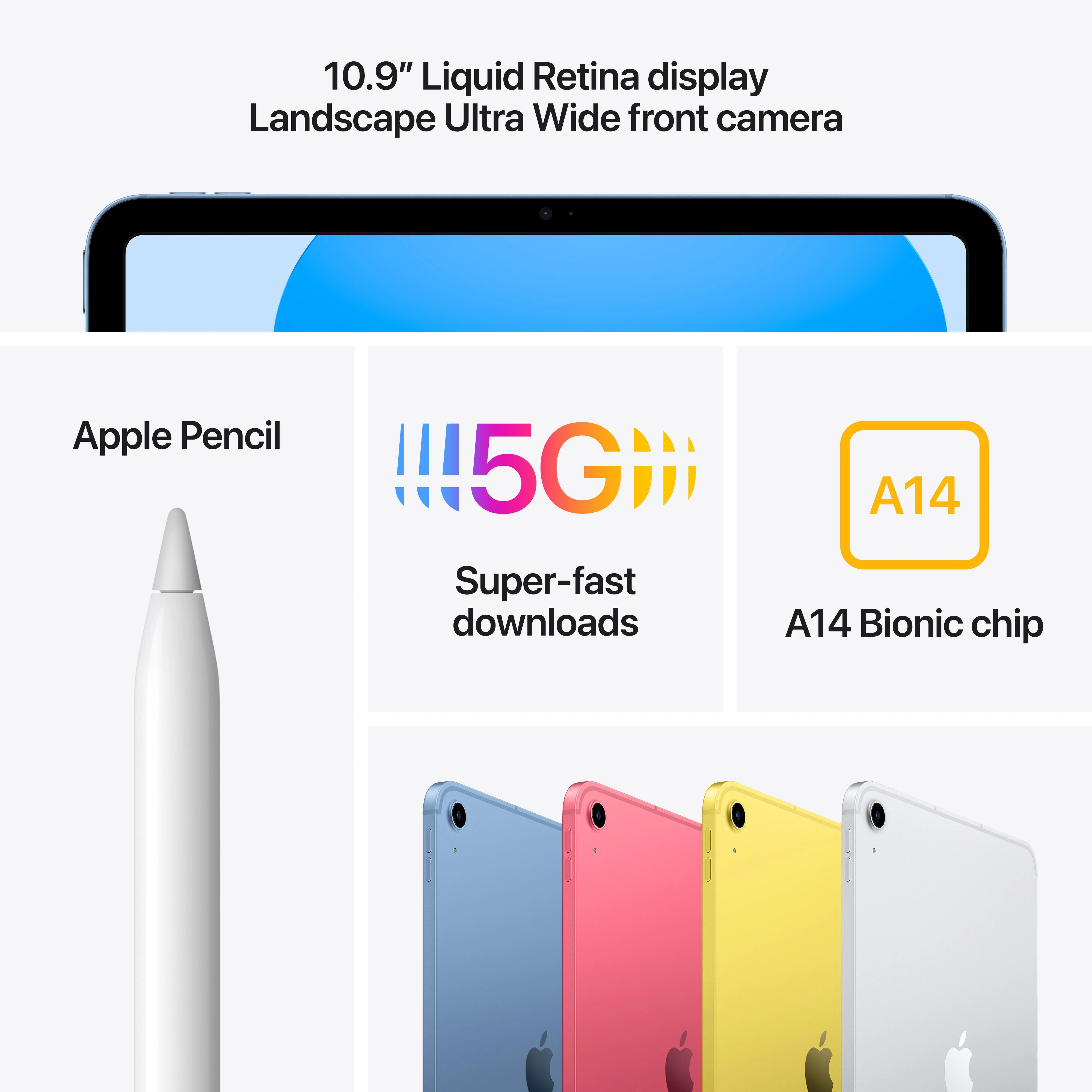 10.9-inch iPad Wi-Fi + Cellular 256GB - Pink (10th generation) - Image 6