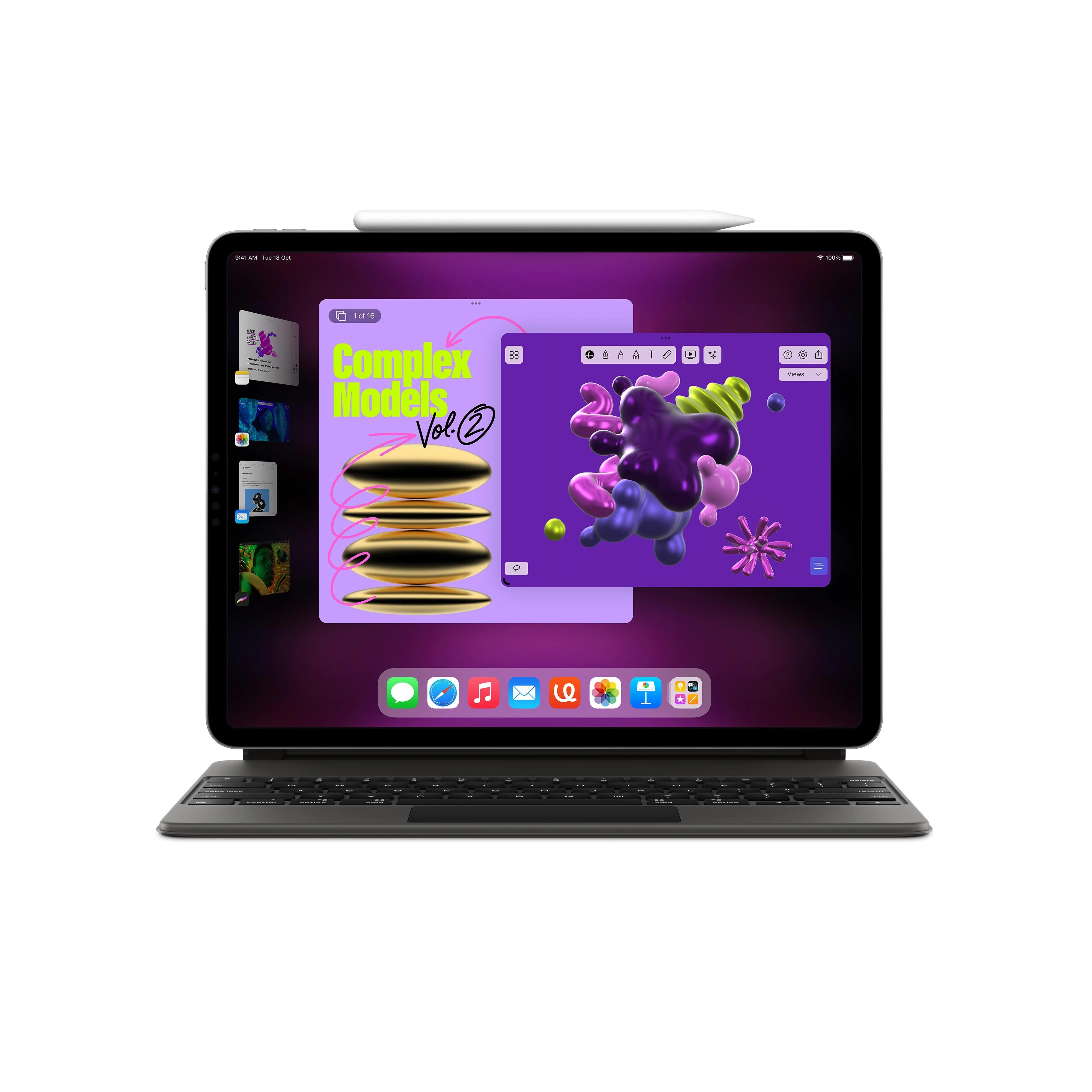 2022 12.9-inch iPad Pro Wi-Fi + Cellular 256GB - Silver (6th generation) - Image 5