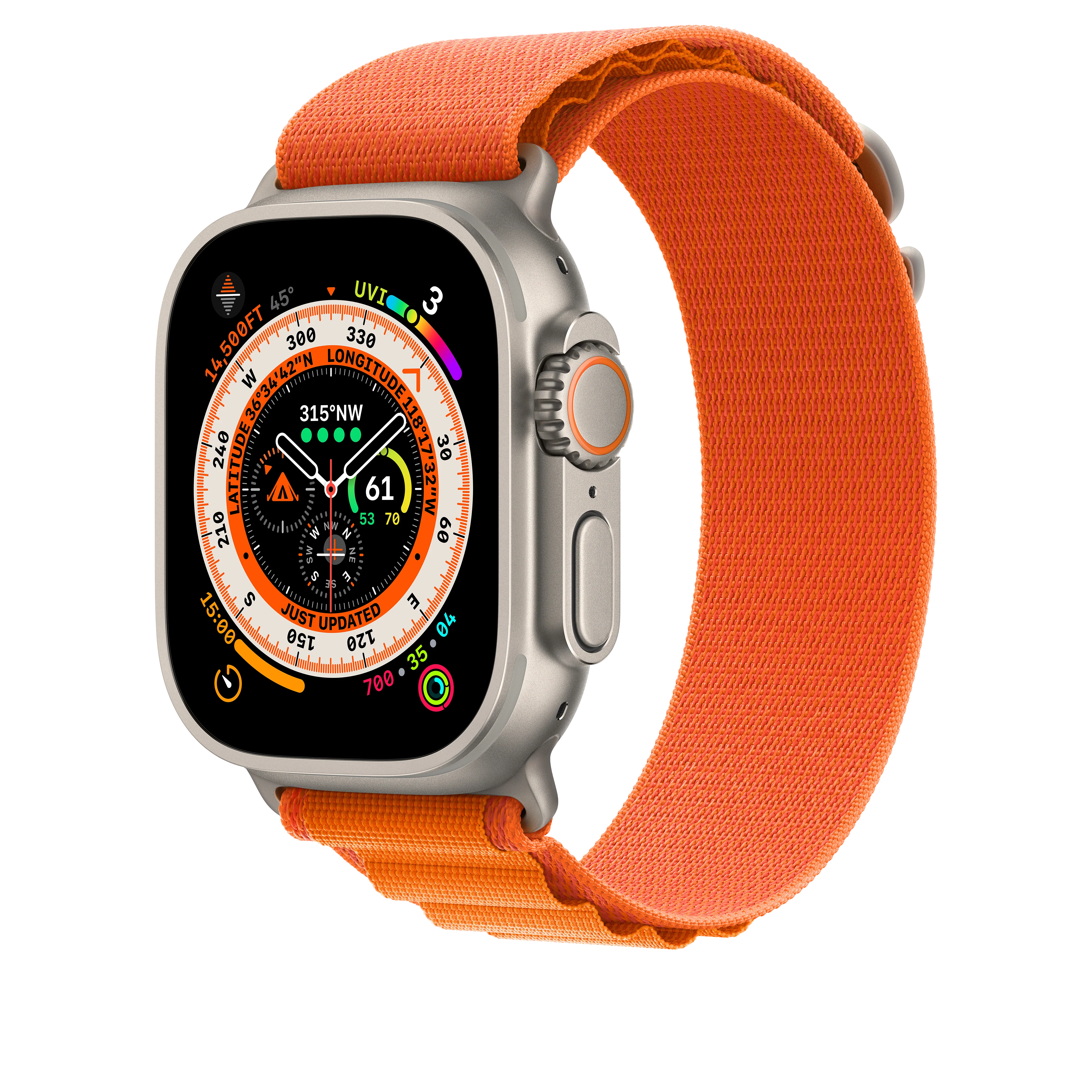 49mm Orange Alpine Loop - Medium - Image 2
