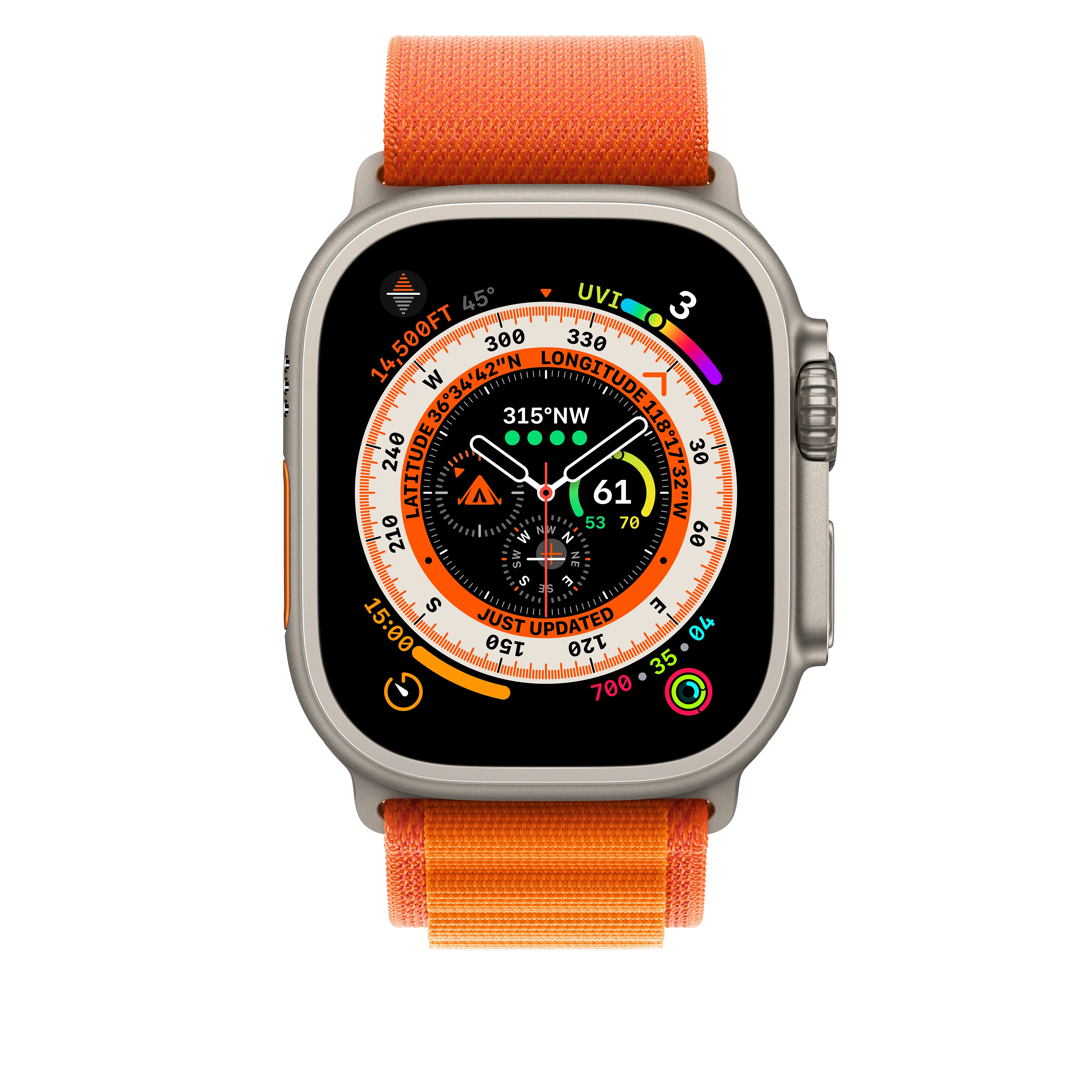 49mm Orange Alpine Loop - Large - Image 3