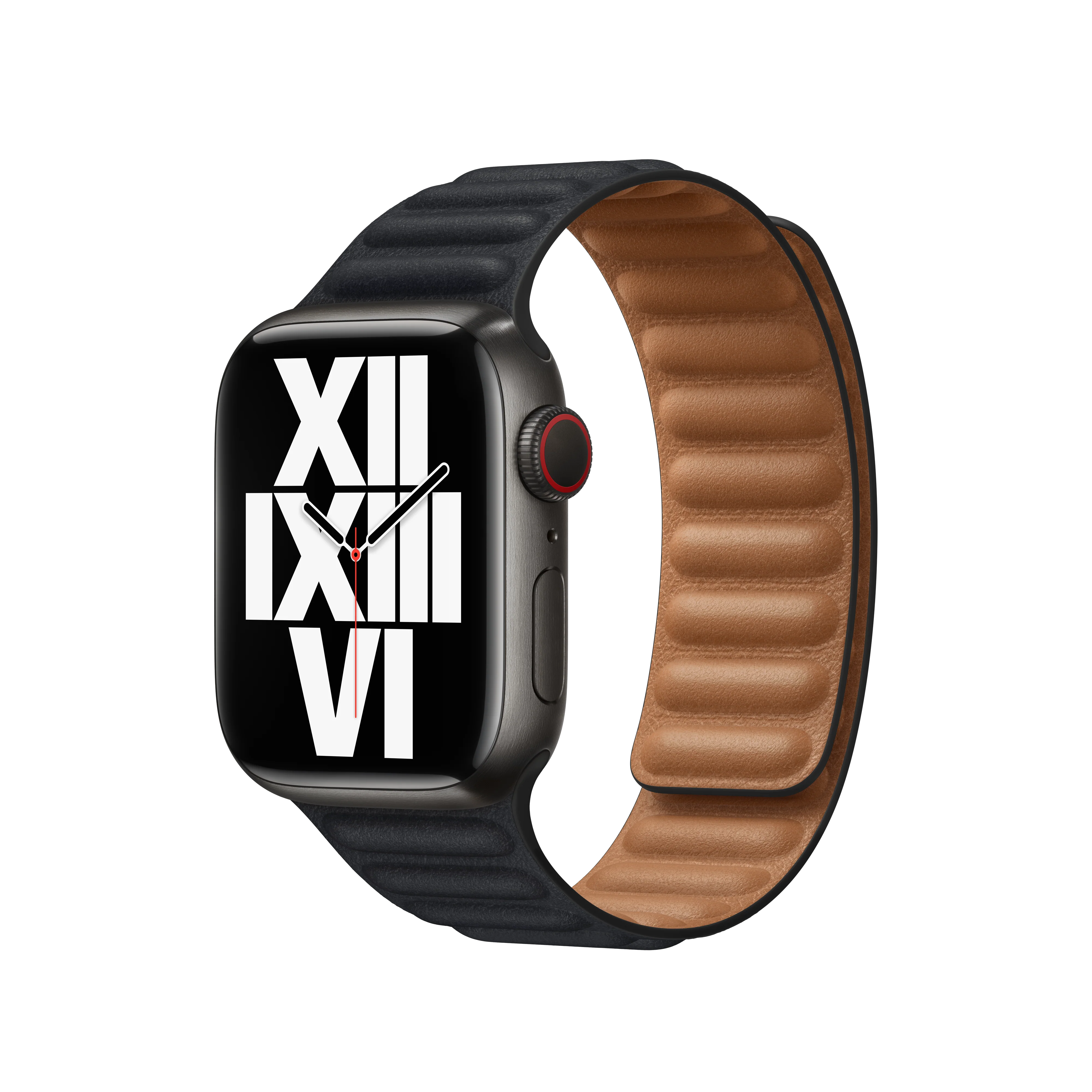 41mm Midnight Leather Link - M/L - Image 2