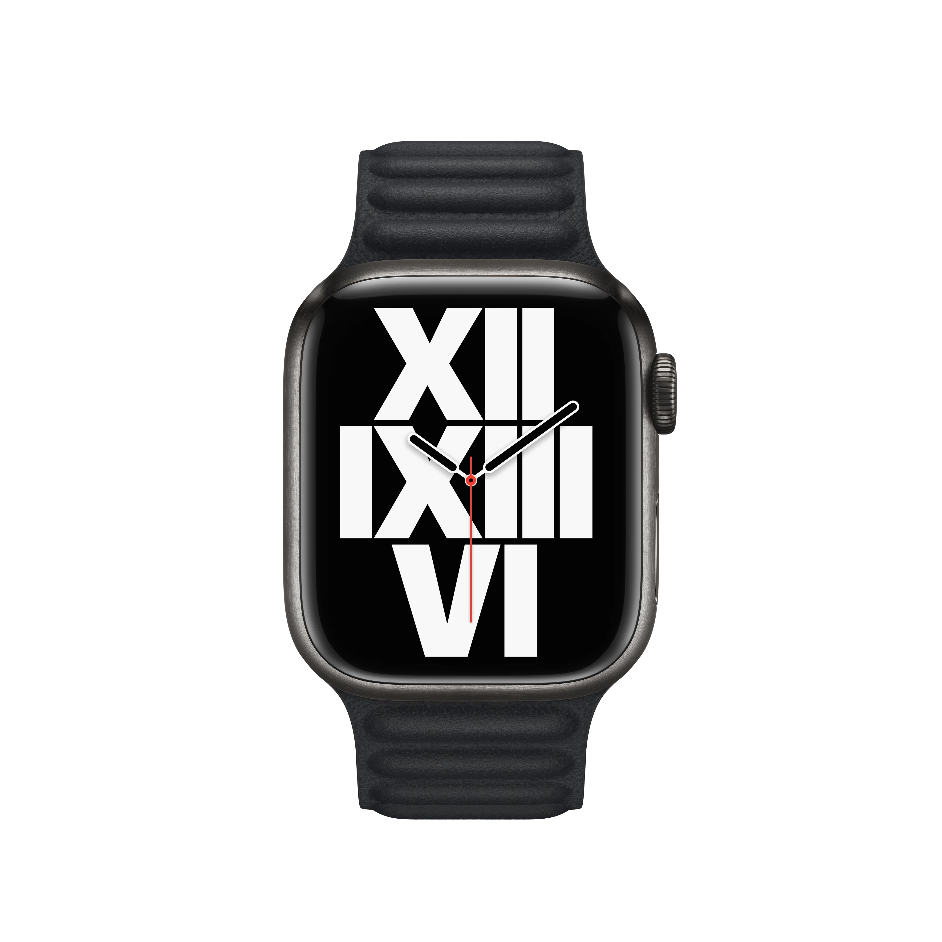 41mm Midnight Leather Link - M/L - Image 3