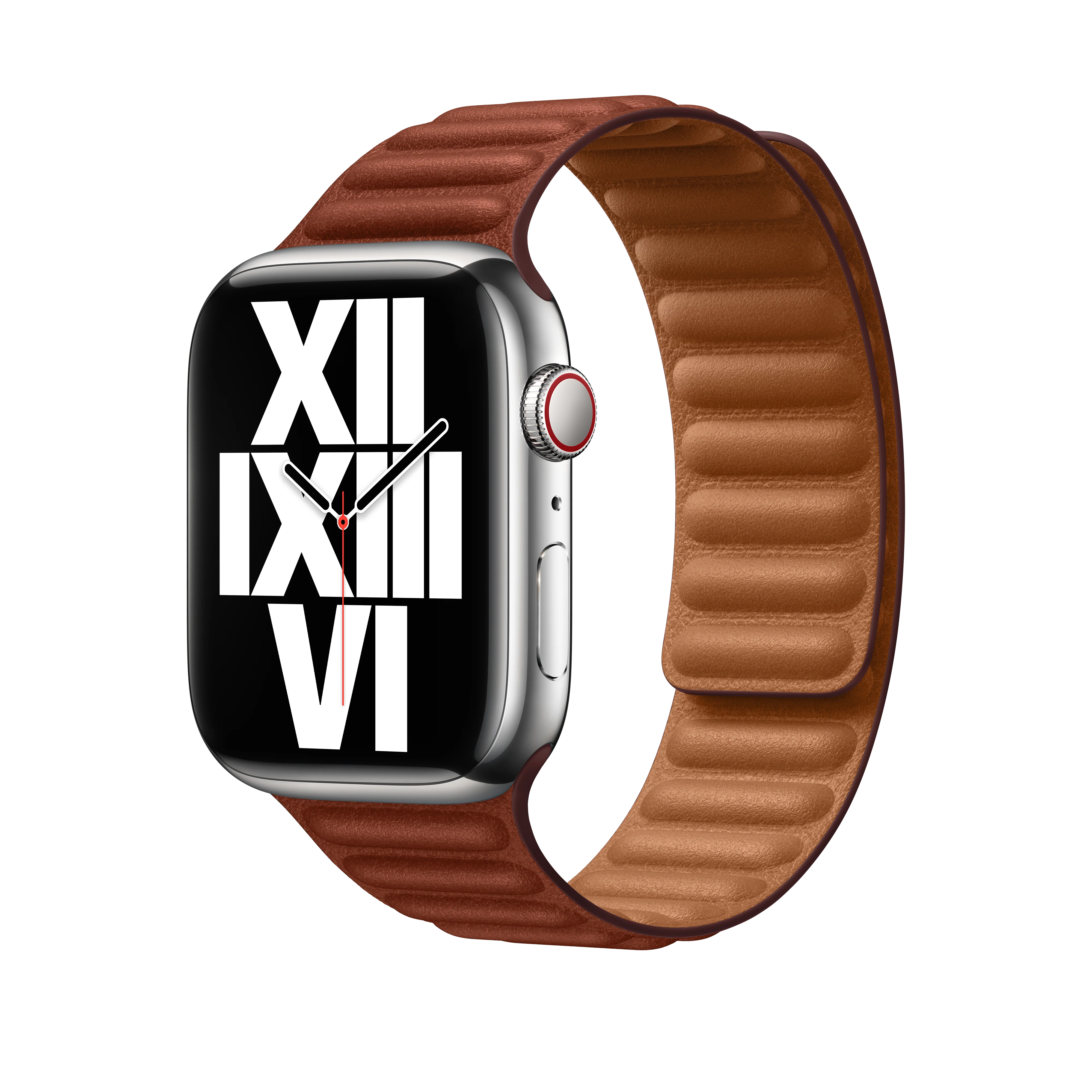 45mm Umber Leather Link - S/M - Image 2