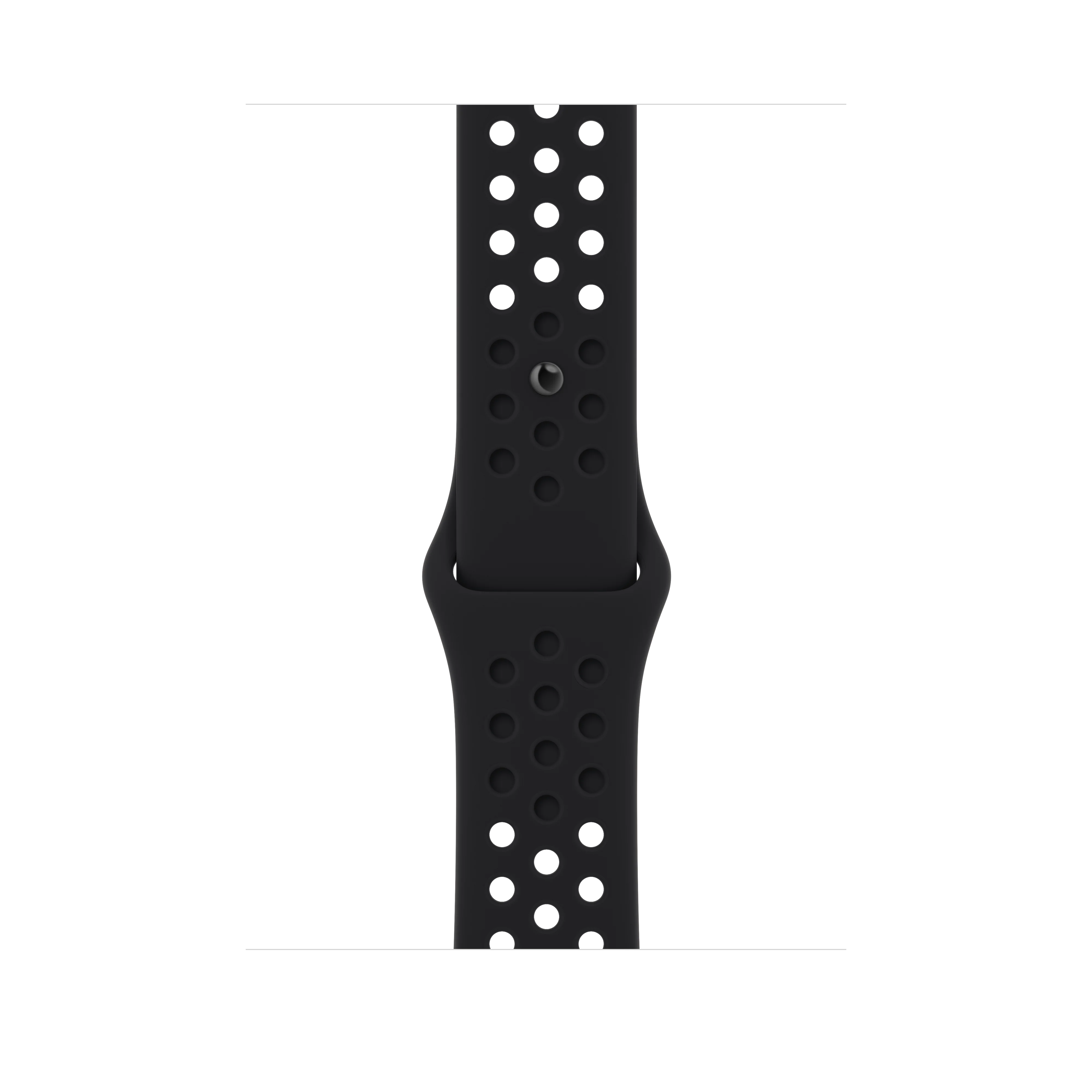 45mm Black/Black Nike Sport Band