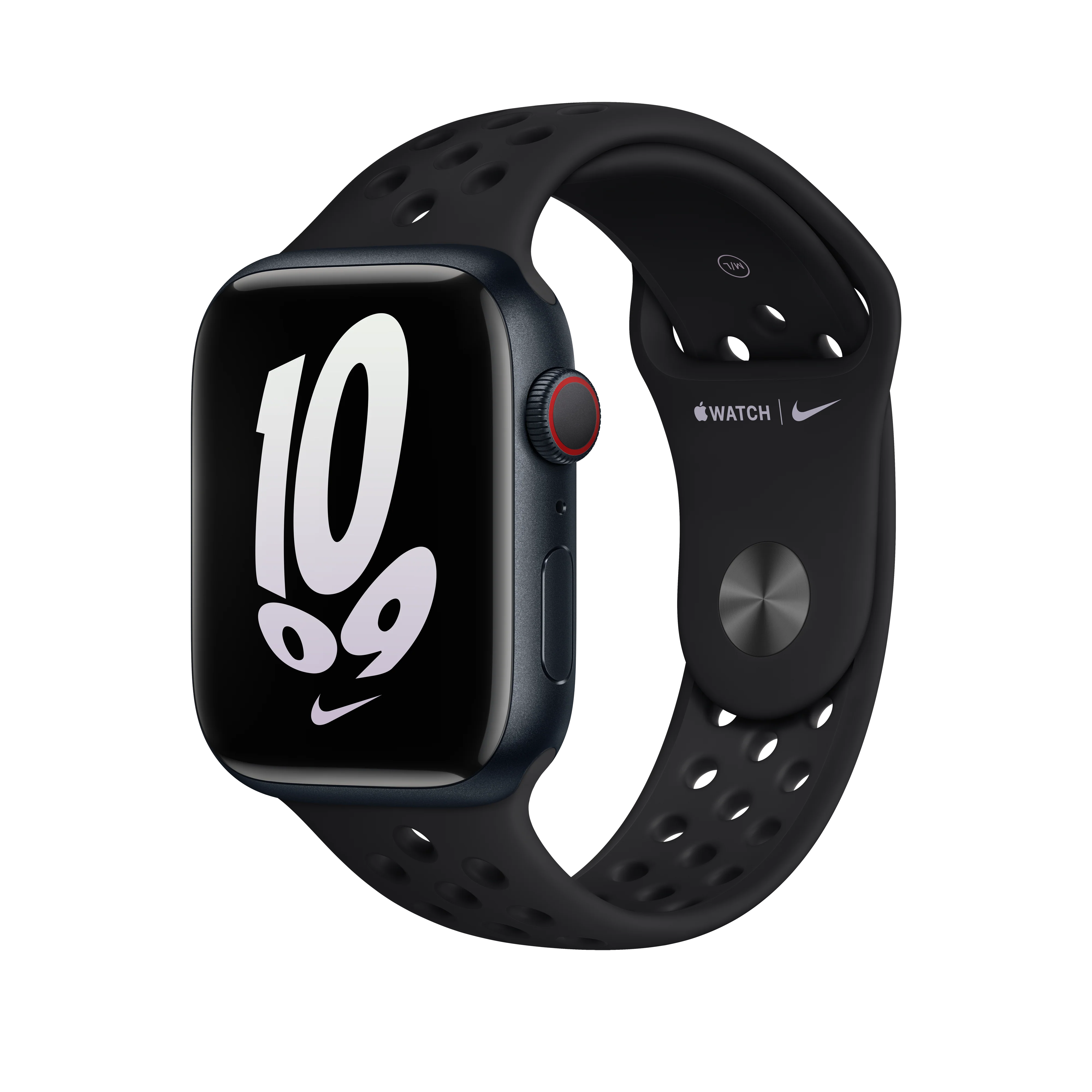 45mm Black/Black Nike Sport Band - Image 2