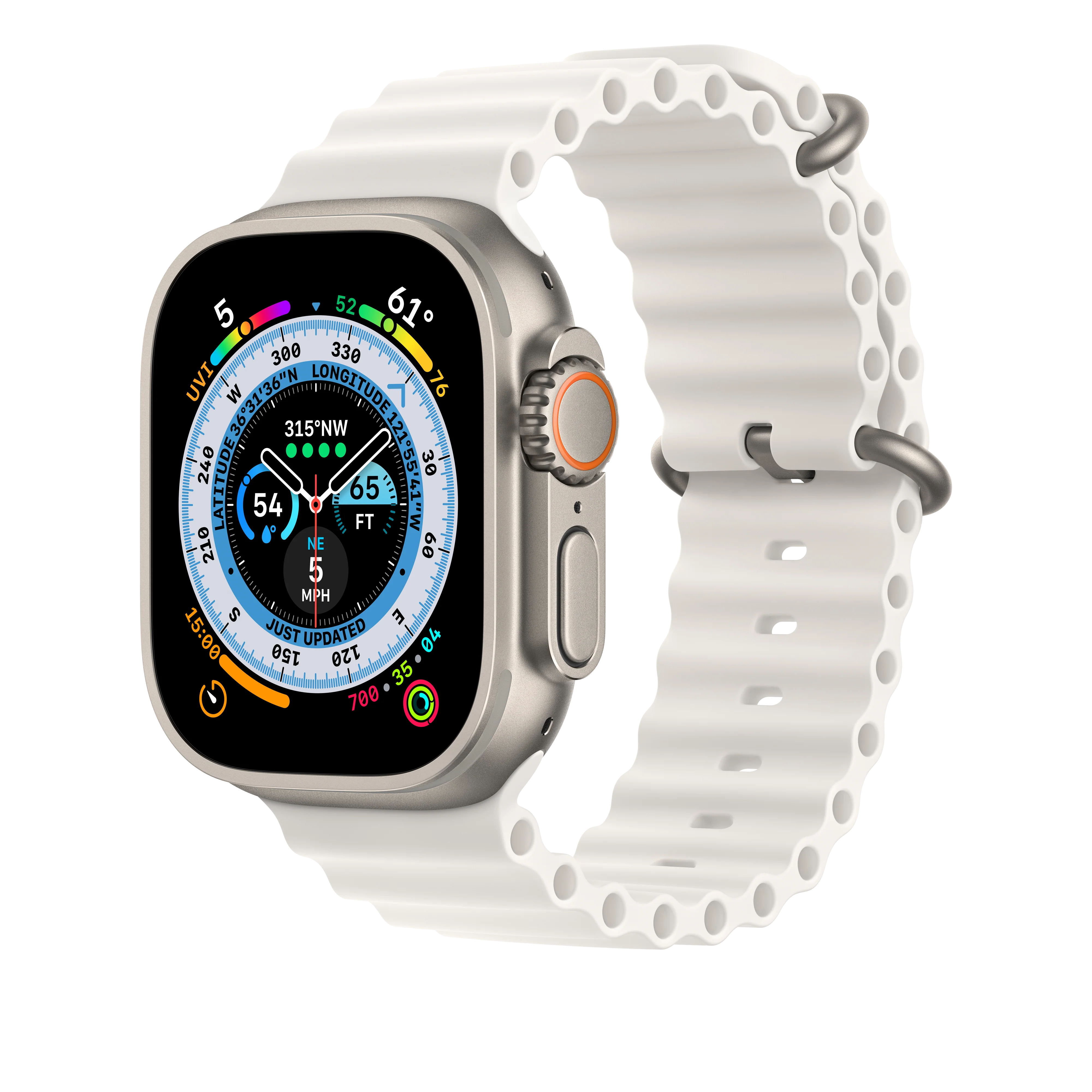 49mm White Ocean Band - Image 2