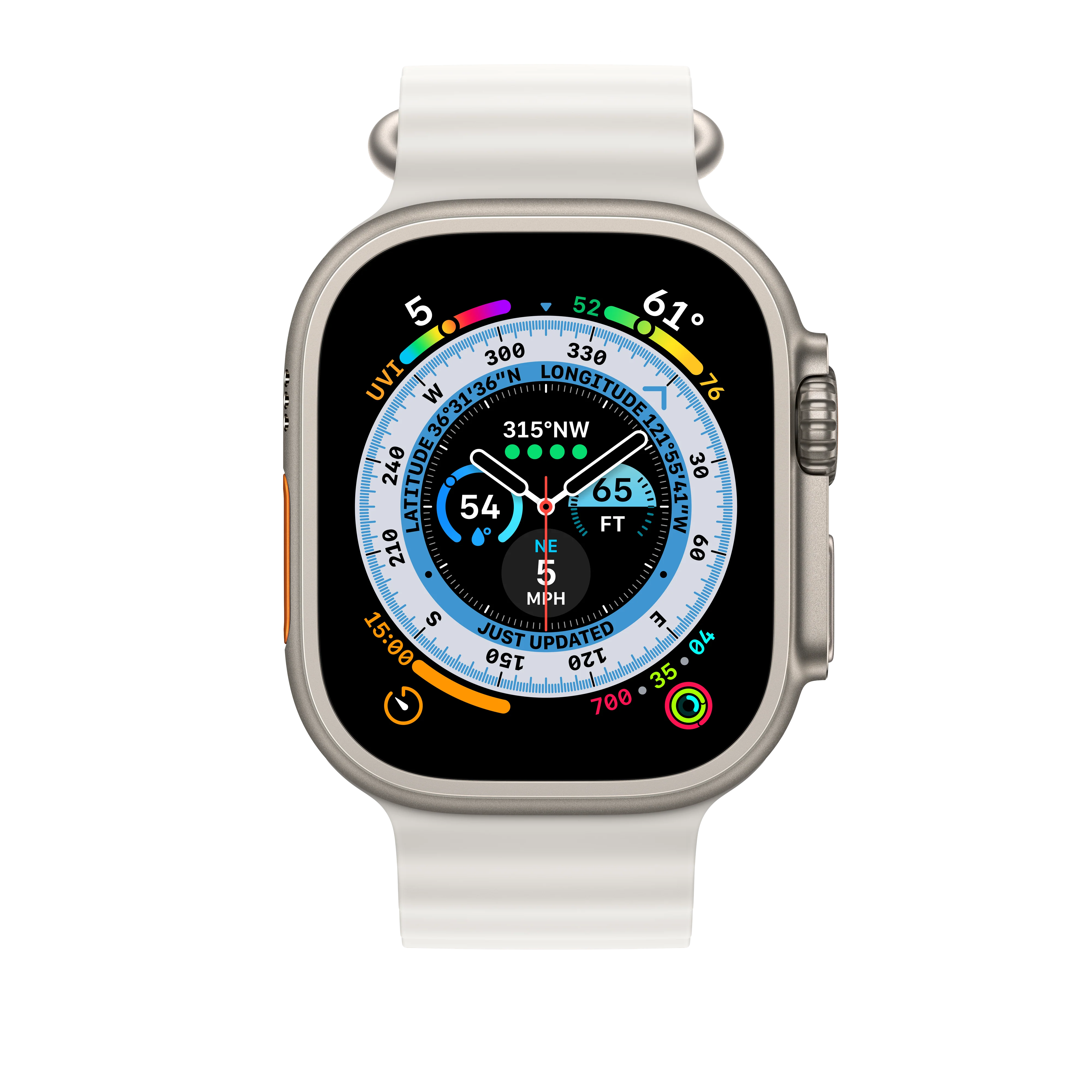 49mm White Ocean Band - Image 3