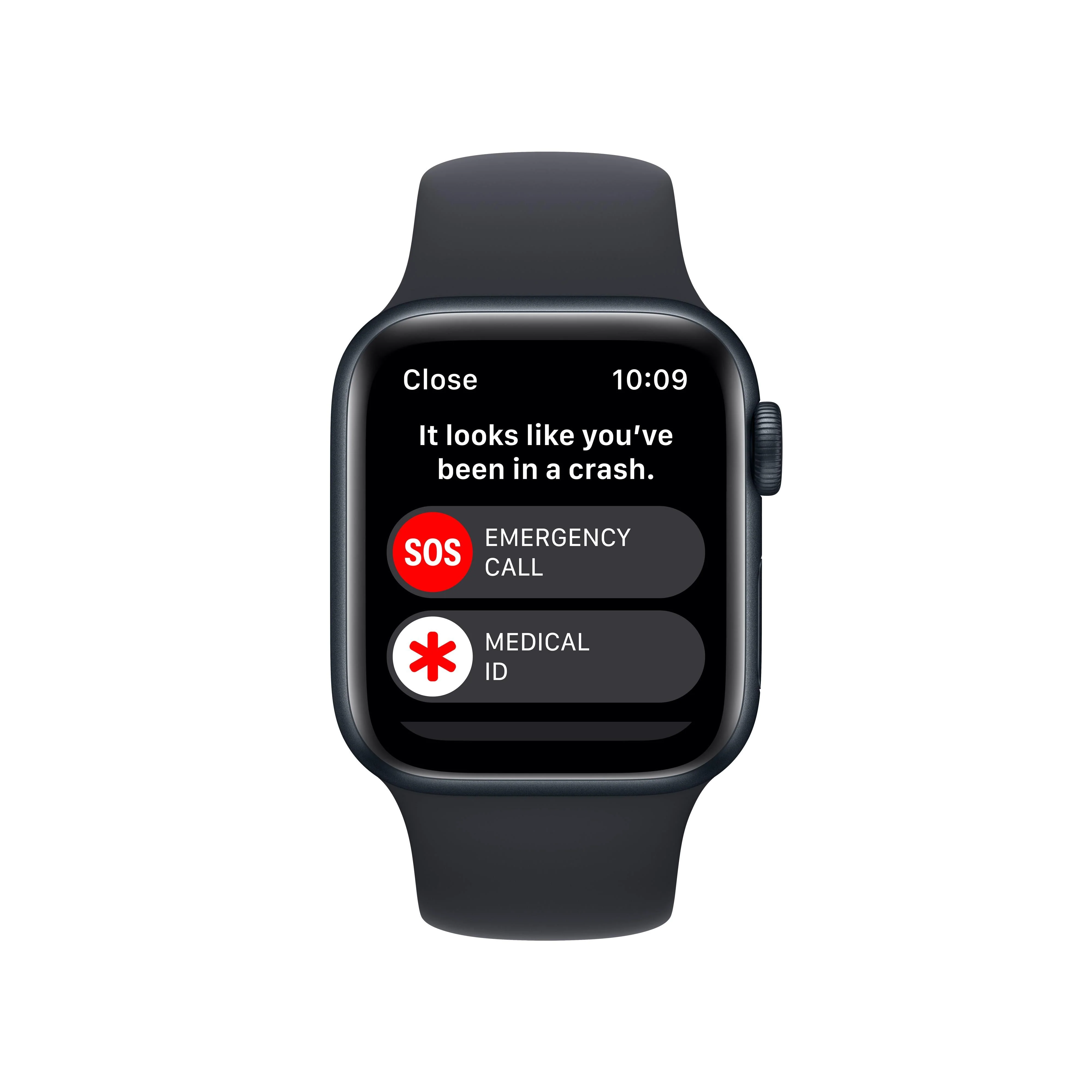 Apple Watch SE GPS + Cellular 40mm Midnight Aluminium Case with Midnight Sport Band - Regular - Image 7