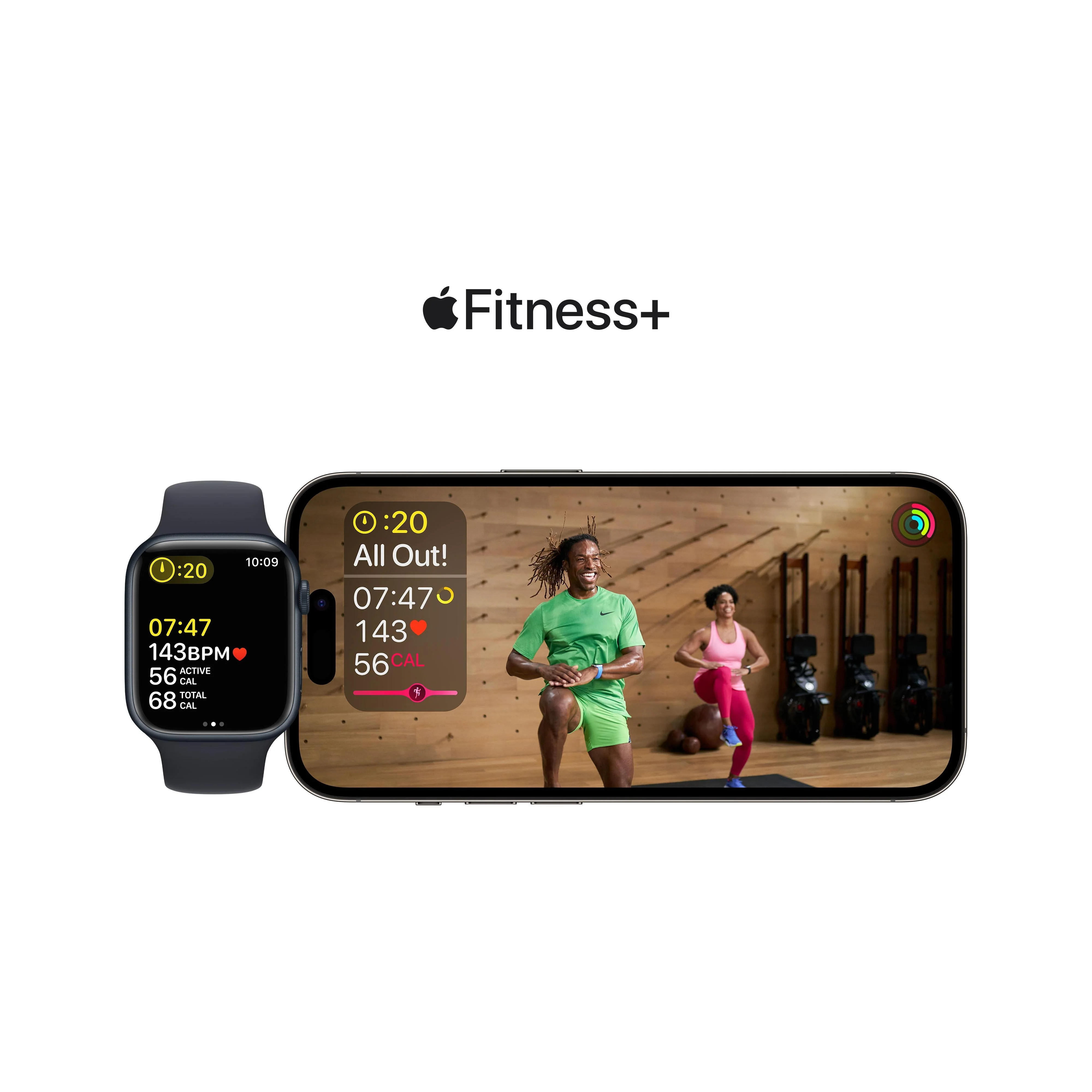 Apple Watch SE GPS + Cellular 44mm Starlight Aluminium Case with Starlight Sport Band - Regular - Image 11
