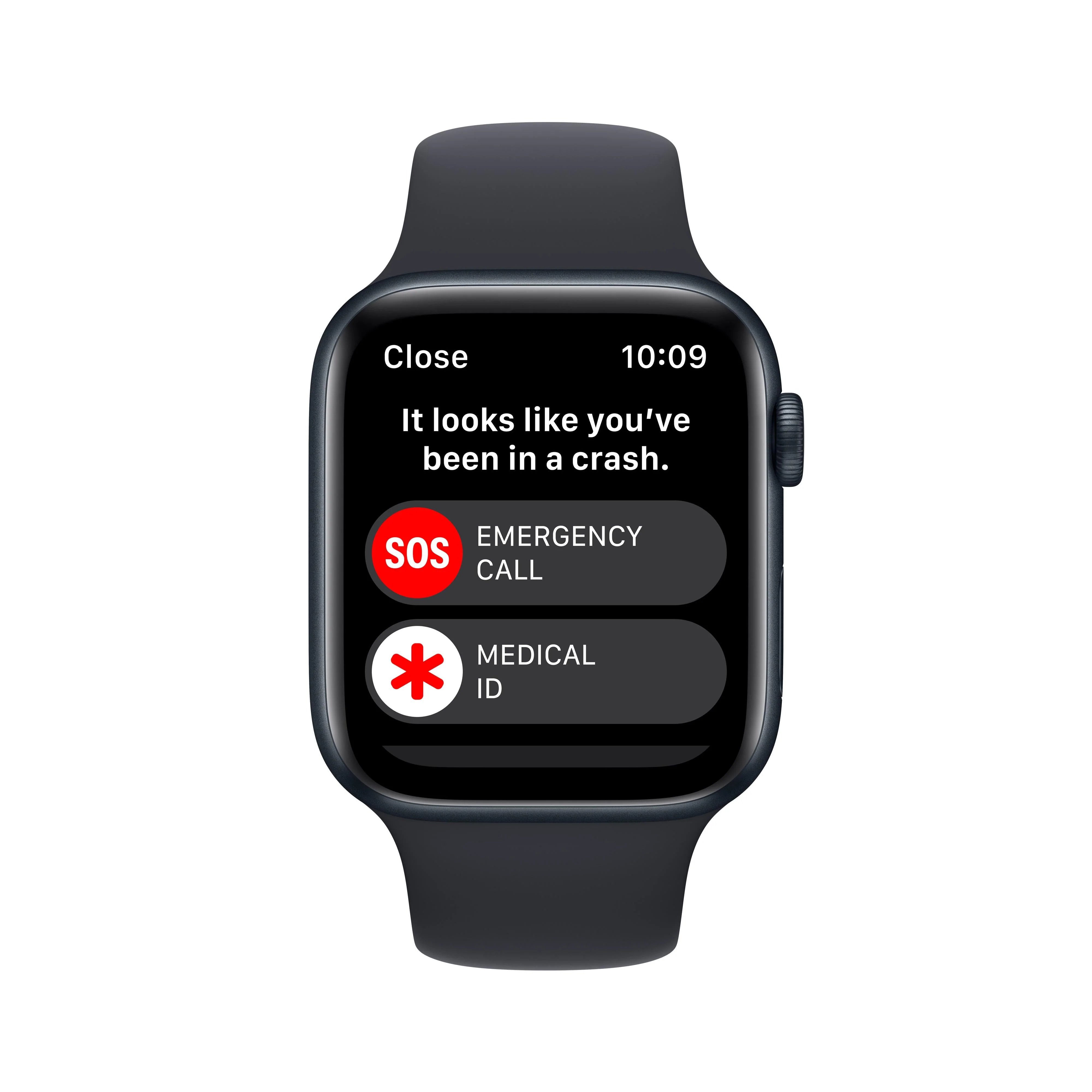Apple Watch SE GPS + Cellular 44mm Midnight Aluminium Case with Midnight Sport Band - Regular - Image 7