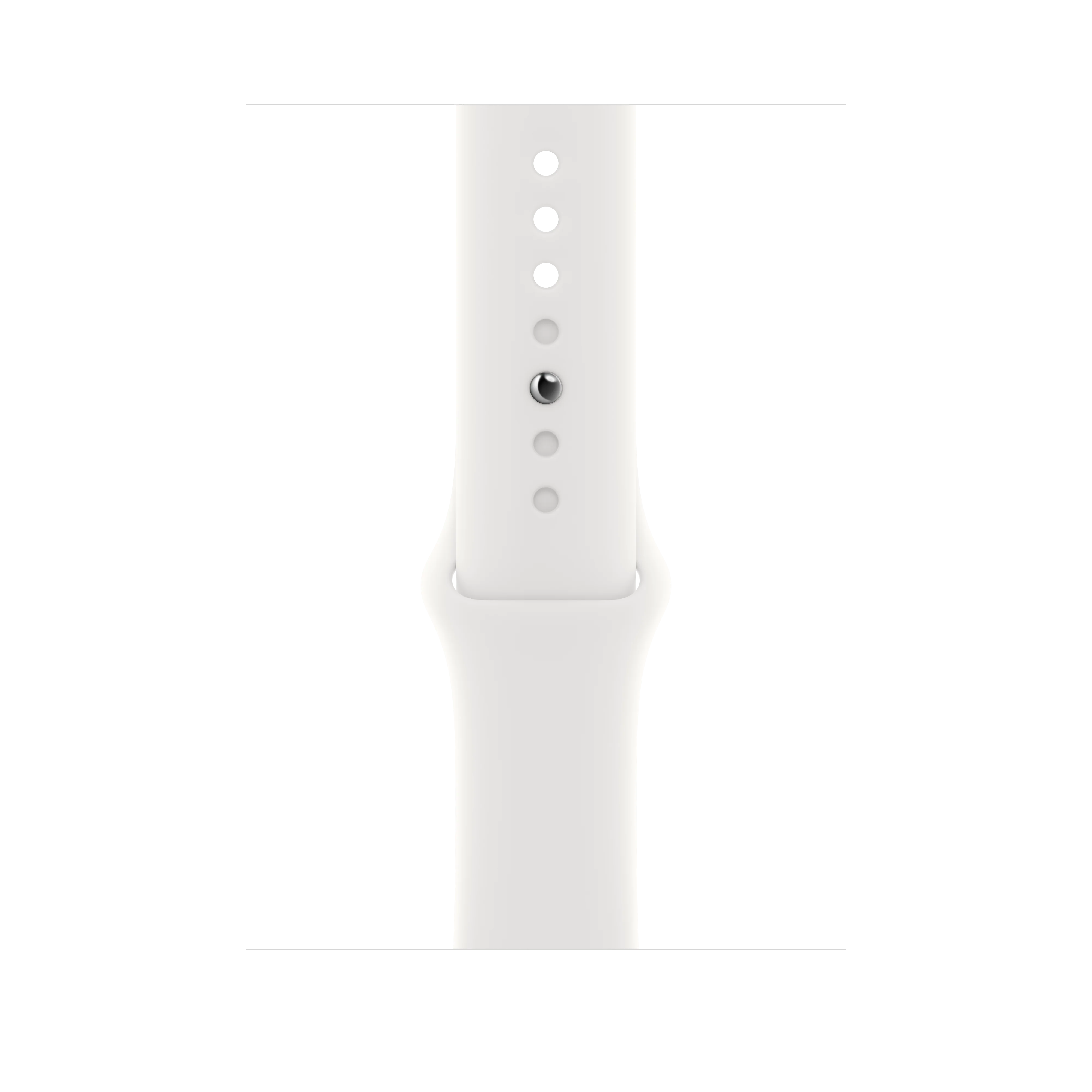 45mm White Sport Band
