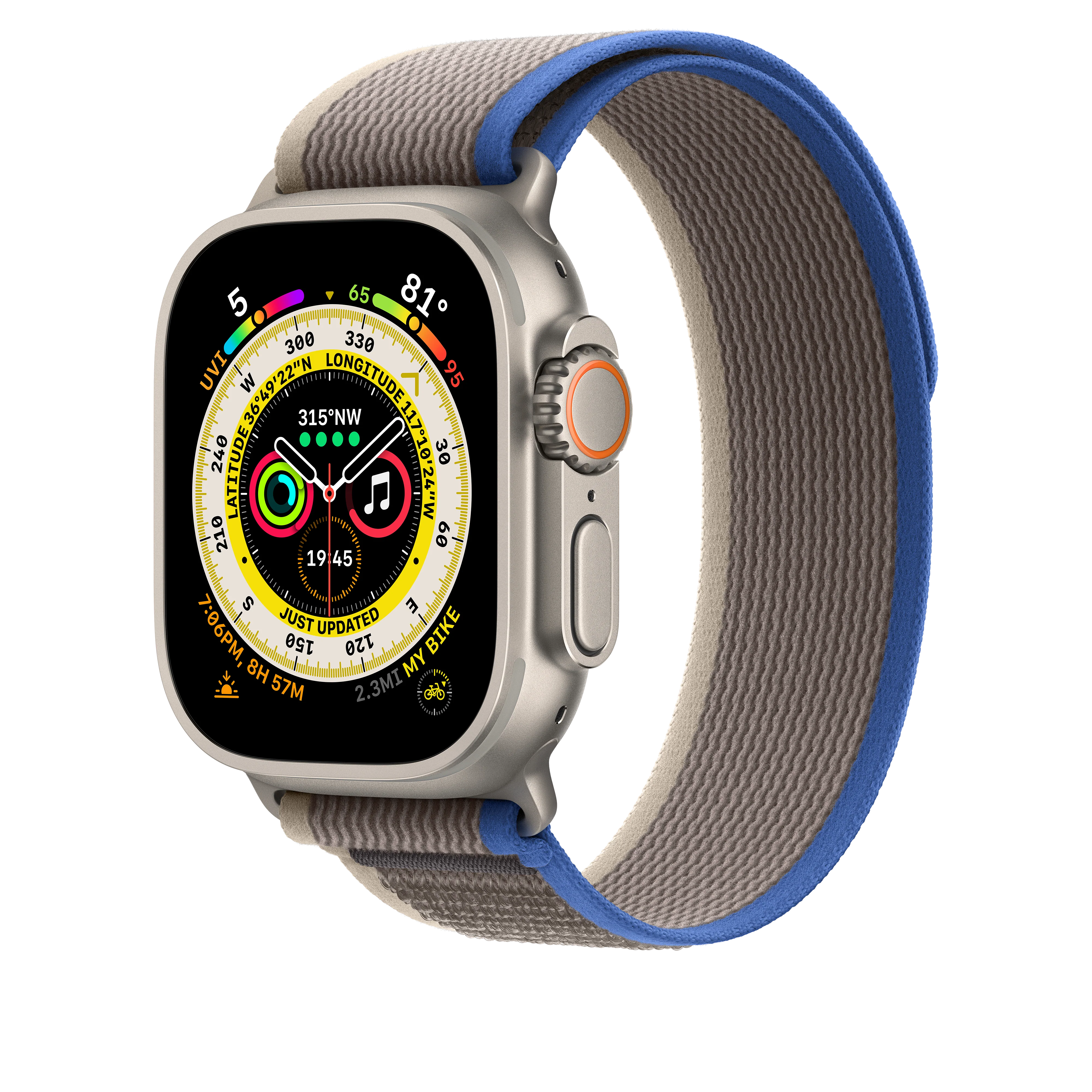 49mm Blue/Grey Trail Loop - M/L - Image 2